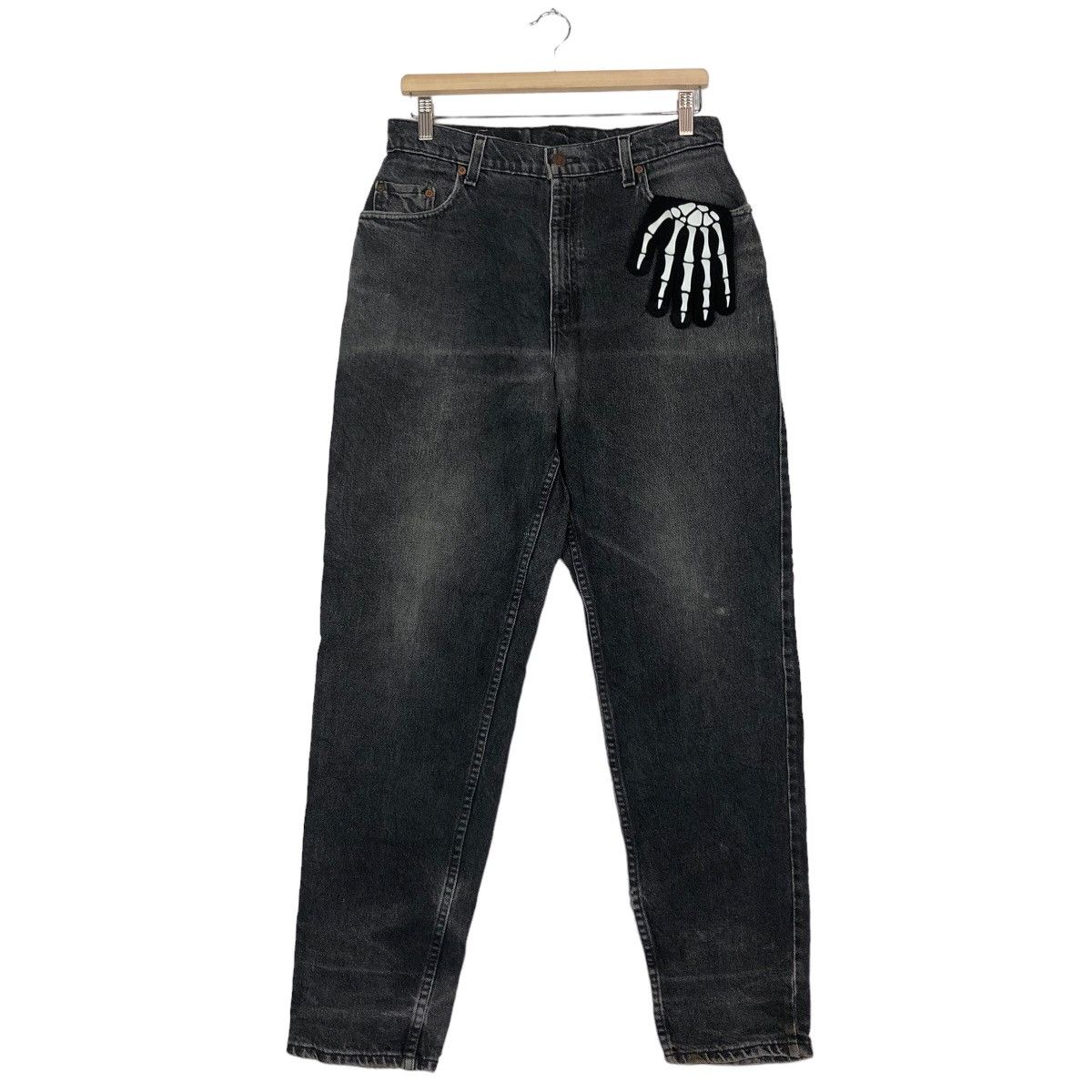 Levi's 🔥80’s VINTAGE LEVI’S DENIM JEANS R SINGLE RARE COLOUR Size US 30 / EU 46 - 2 Thumbnail