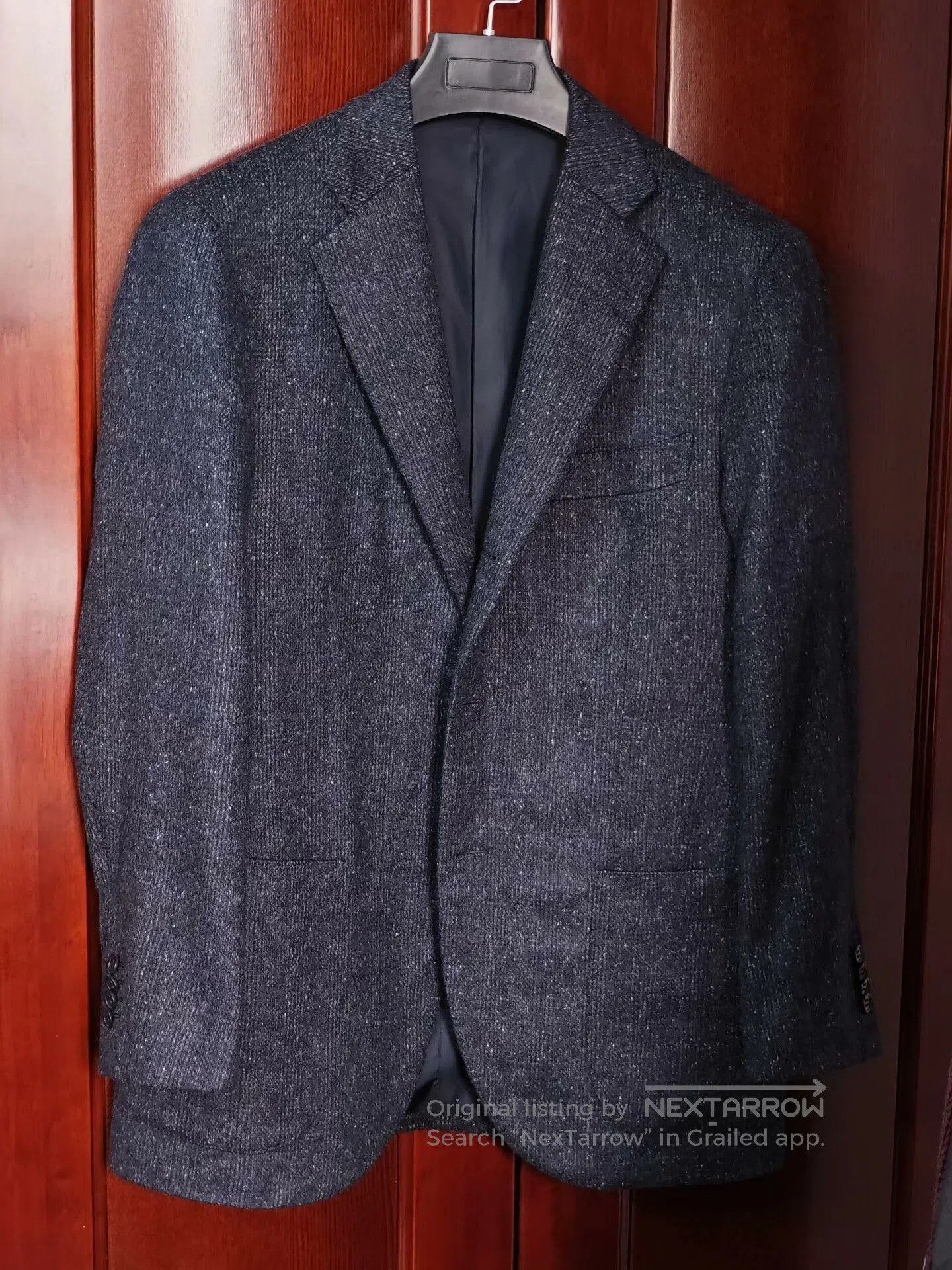 Ring Jacket Ichorai Japanese Wool Silk Casual Blazer. Size US M / EU 48-50 / 2 - 1 Thumbnail