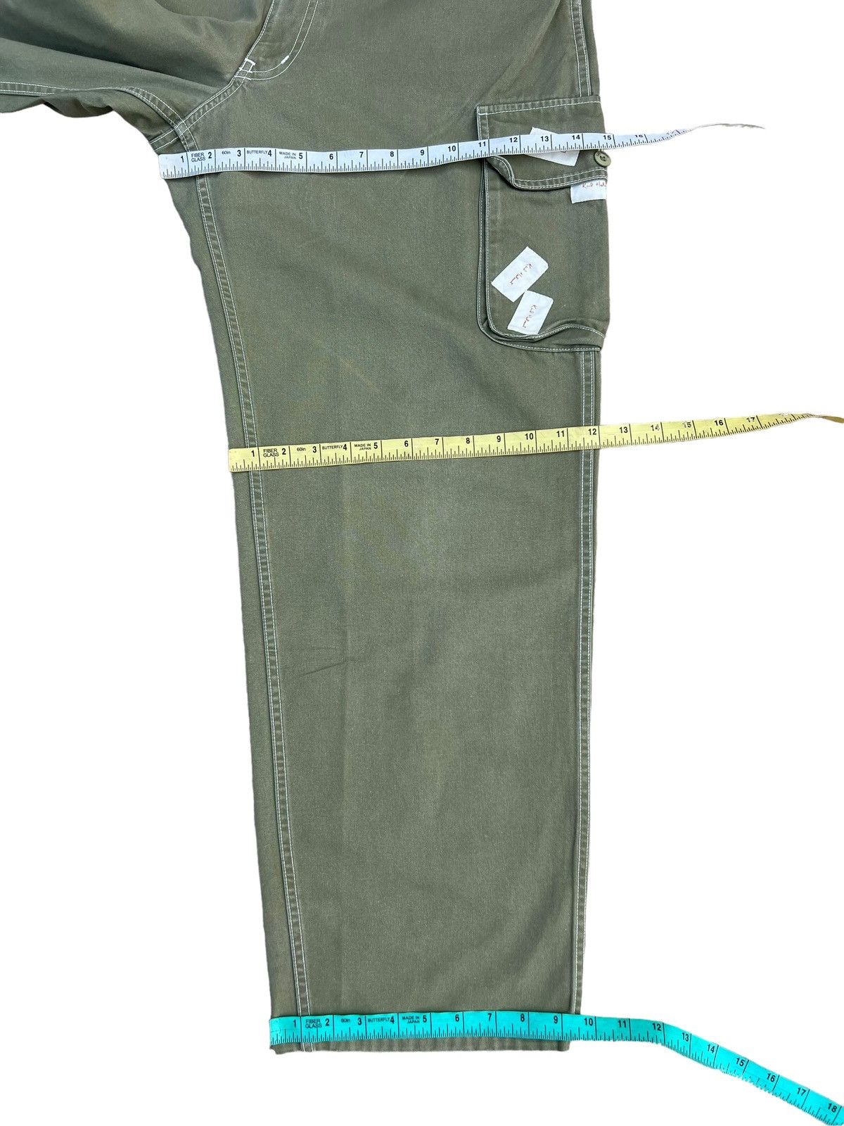 Karl Helmut Vintage 90s Karl Helmut Japan Patches Cargo Trouser Pant Size US 31 - 4 Thumbnail