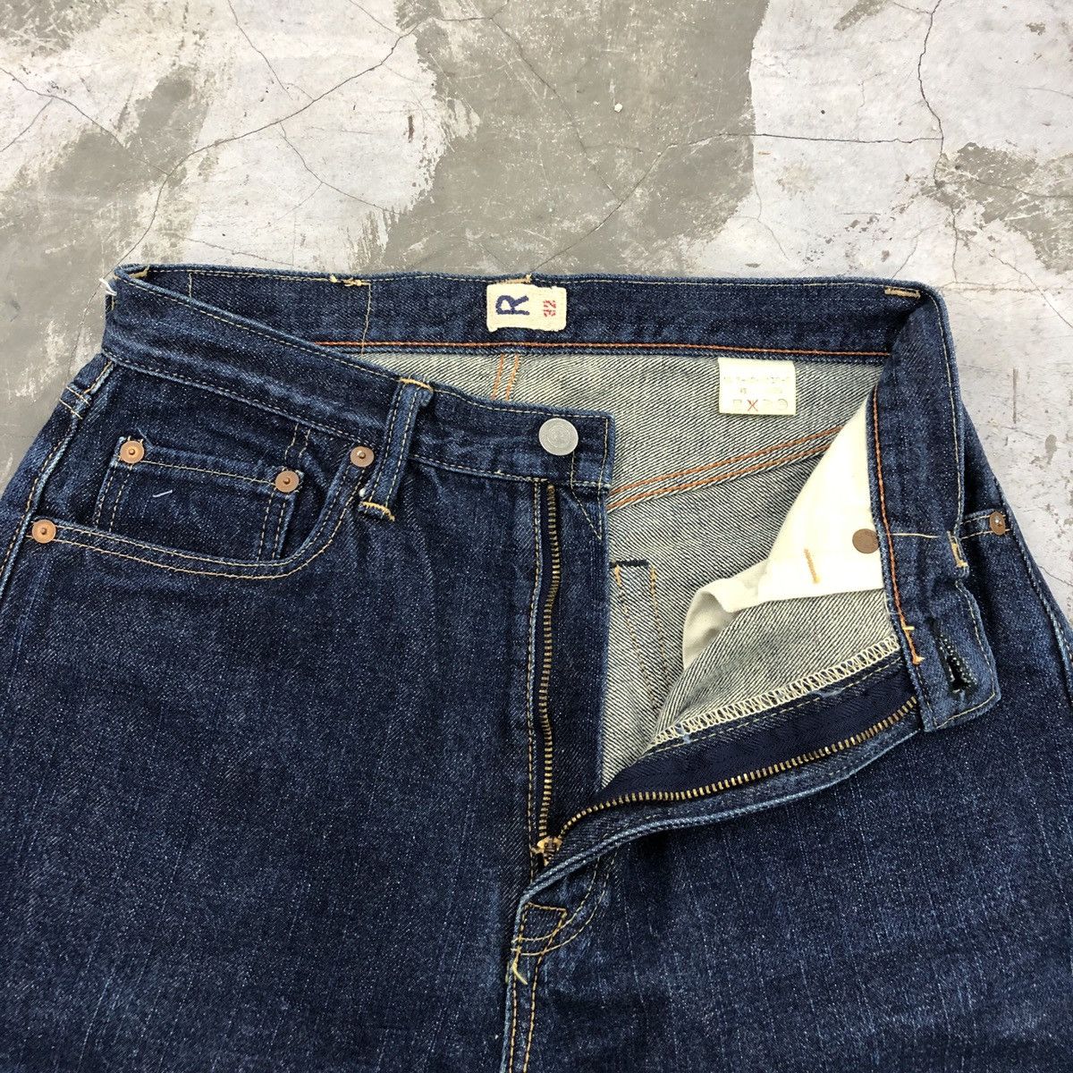 45rpm × Denime × Japanese Brand 45 RPM Straight Cut Denim Jeans Size US 28 / EU 44 - 4 Thumbnail