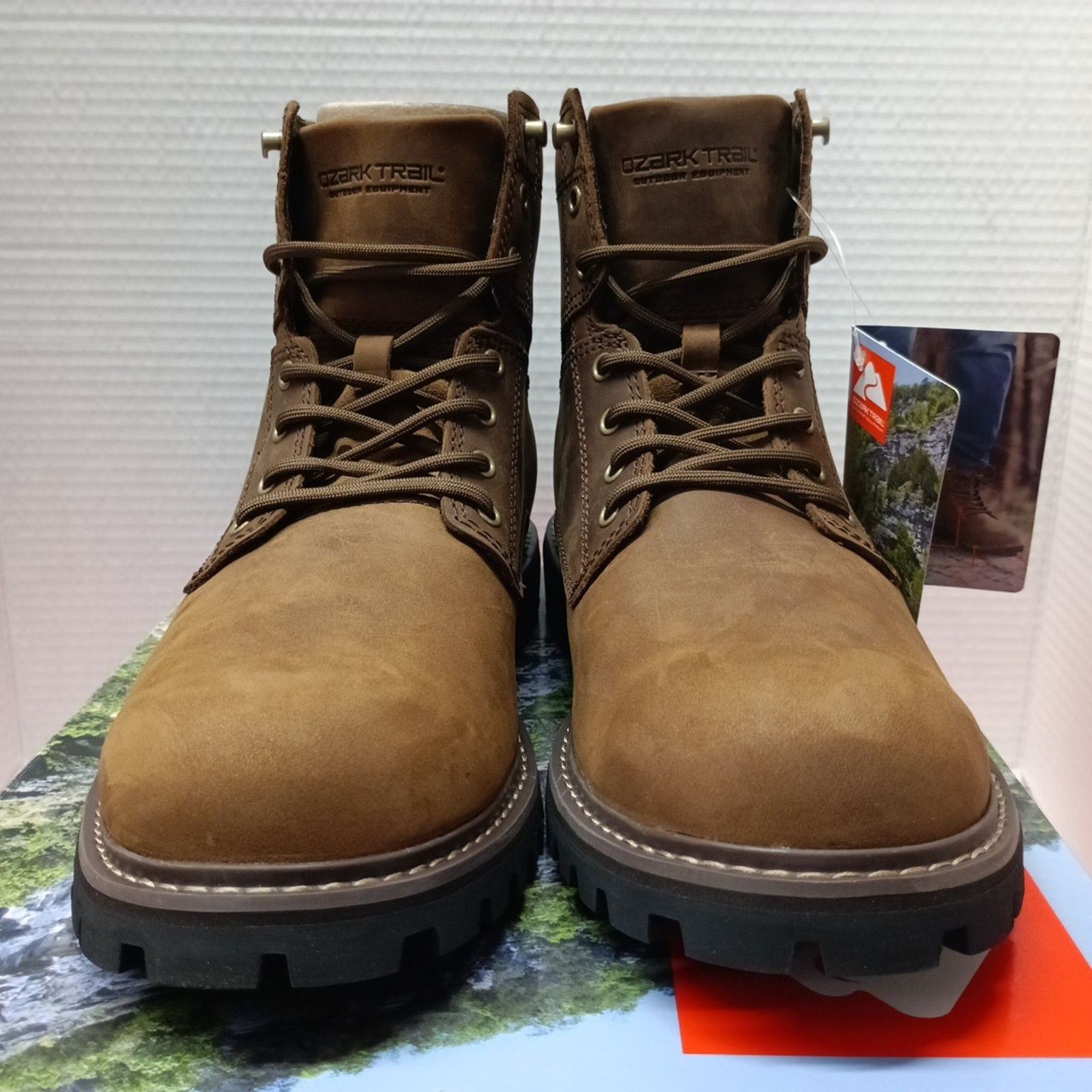 Other Ozark Trail Men's Range Mountain Hiking Boots Size 9.5 Brown Size US 9.5 / EU 42-43 - 2 Thumbnail