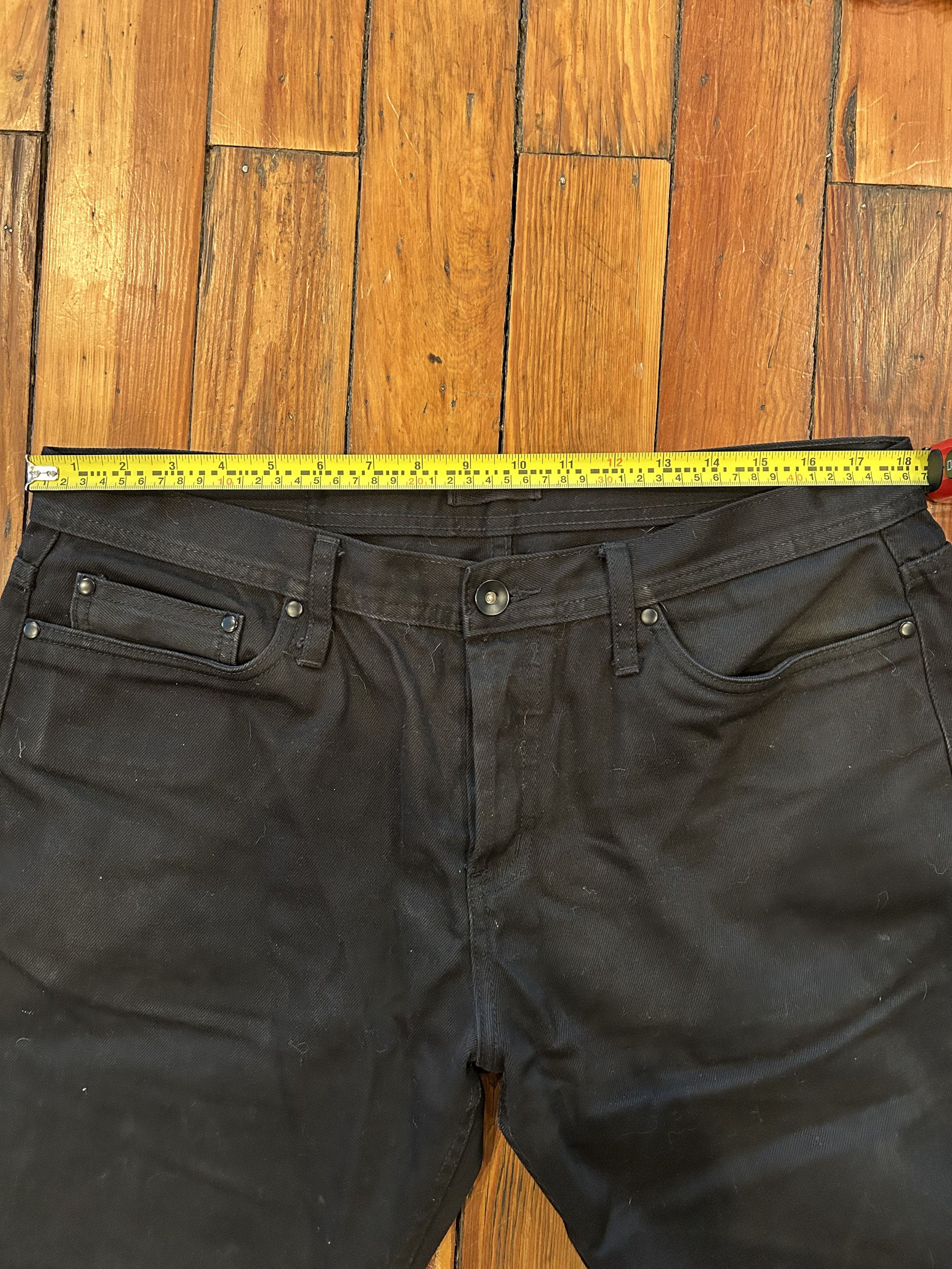 The Unbranded Brand Unbranded Tapered 12.5oz Raw Selvedge Jeans Size US 36 / EU 52 - 3 Thumbnail