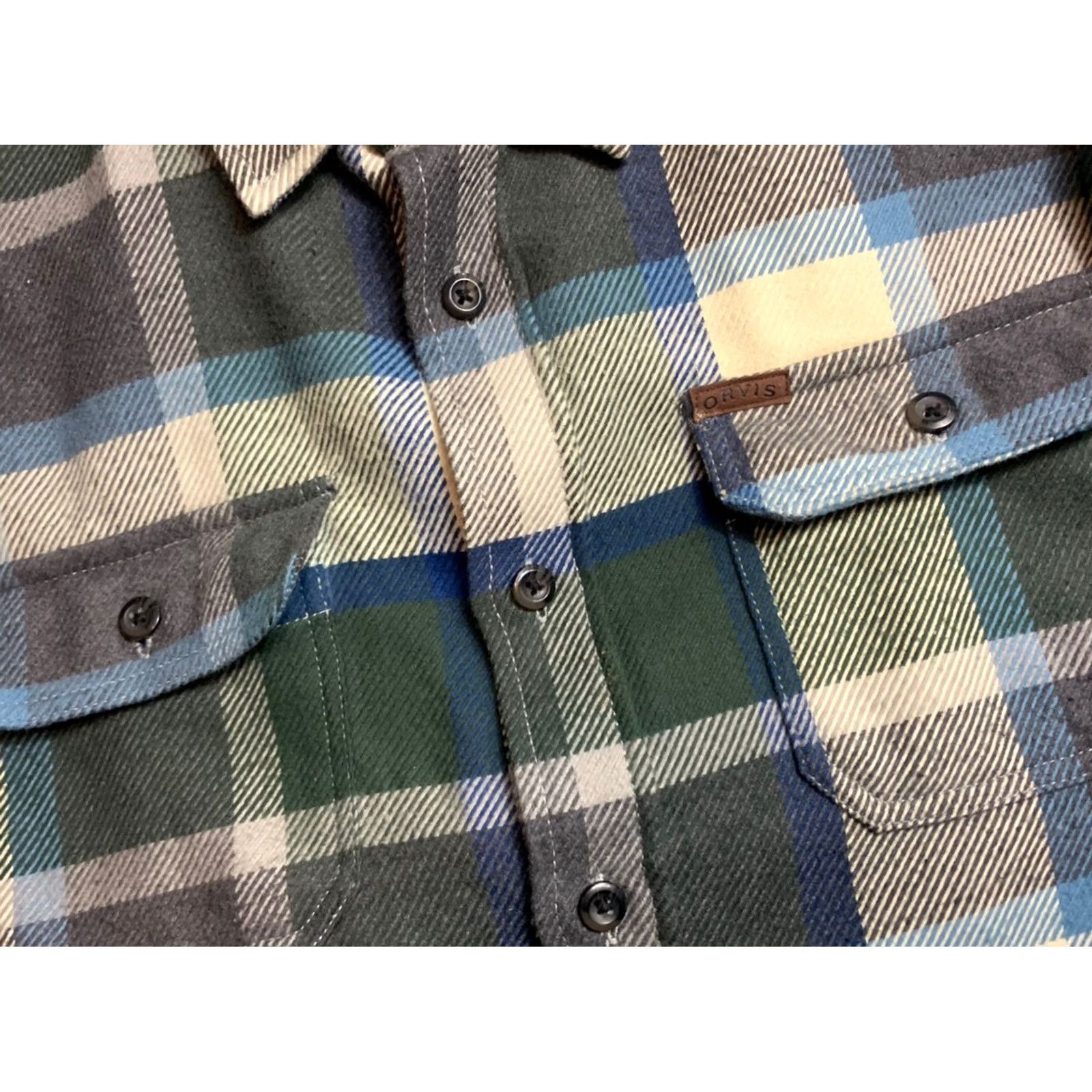 Orvis Orvis Plaid Cotton Button Down Shirt Mens Large Long Sleeve Multicolor Size US L / EU 52-54 / 3 - 2 Thumbnail