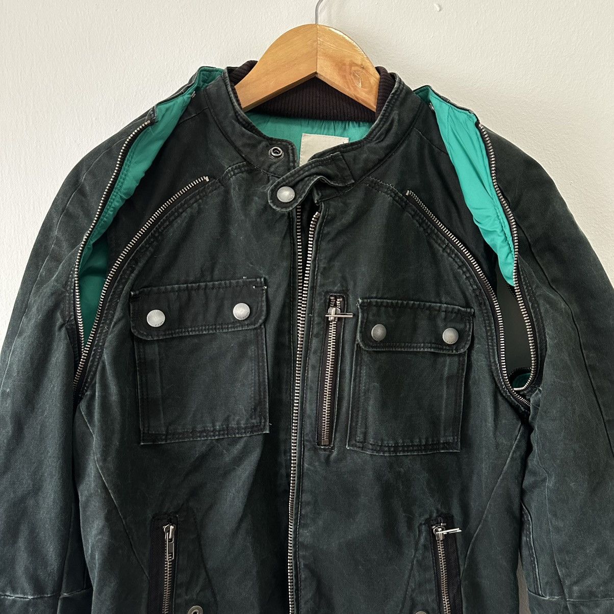 Diesel Diesel Bike 2-Way Vest Jacket Size US S / EU 44-46 / 1 - 6 Thumbnail