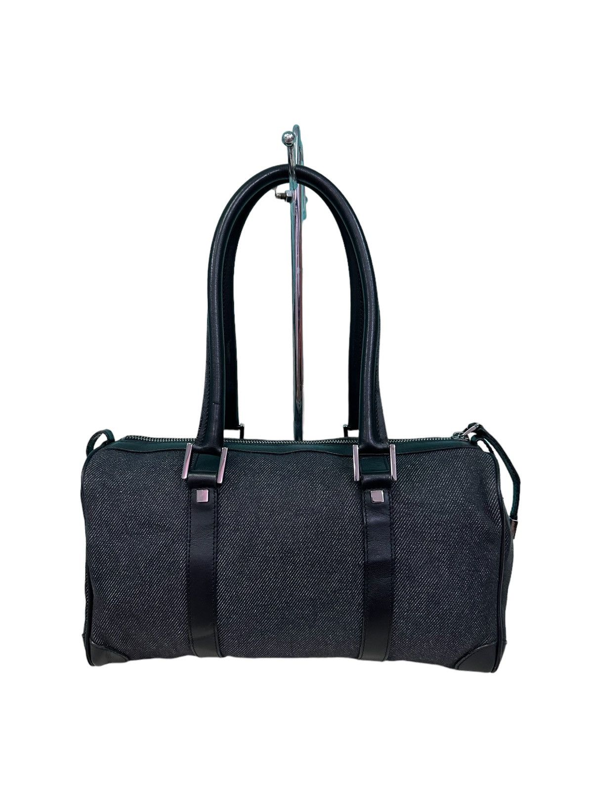 Gucci AUTHENTIC GUCCI MINI DENIM BOSTON BAG Size ONE SIZE - 2 Thumbnail