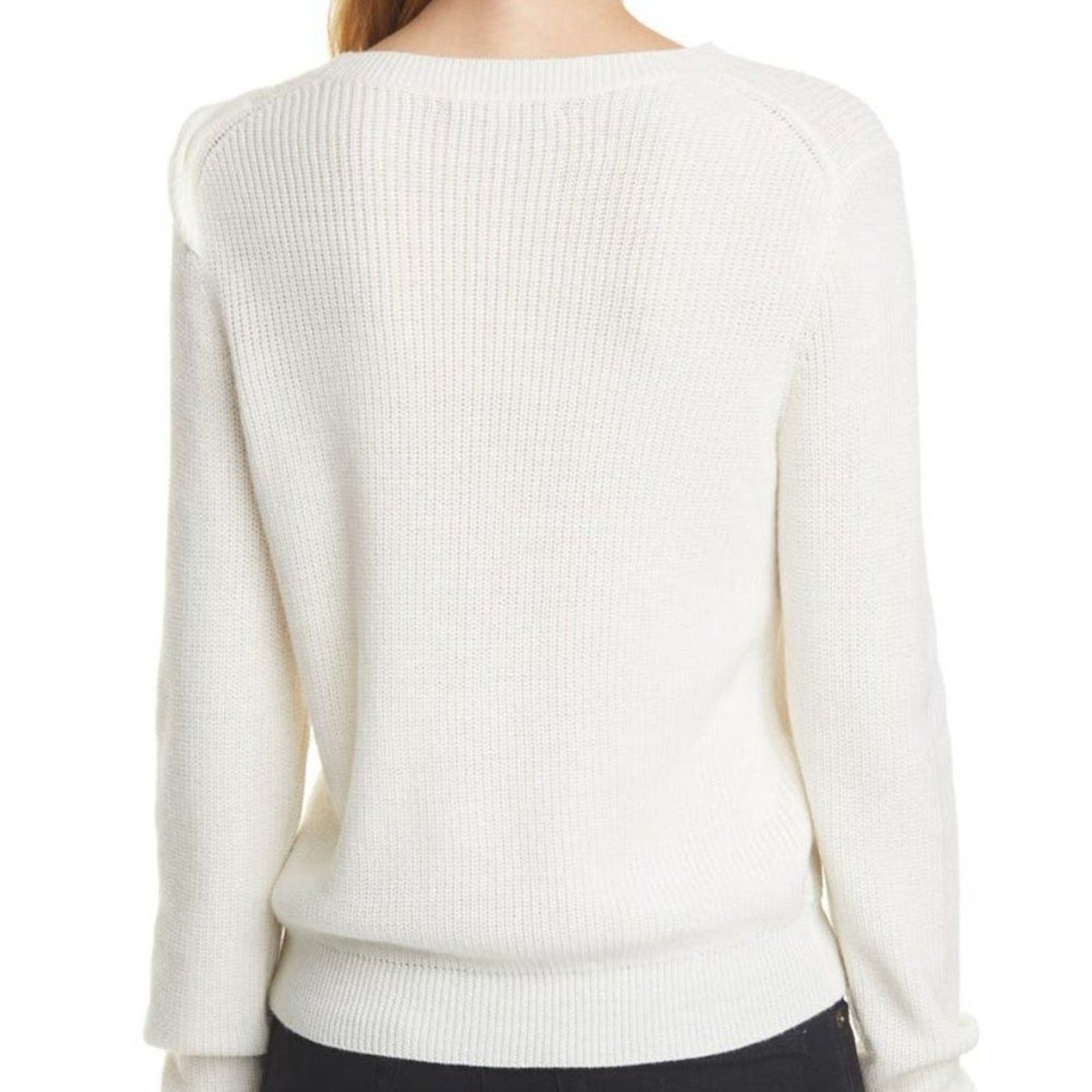 Joie Ruffle Wool Blend Sweater from Joie Size XS / US 0-2 / IT 36-38 - 4 Thumbnail