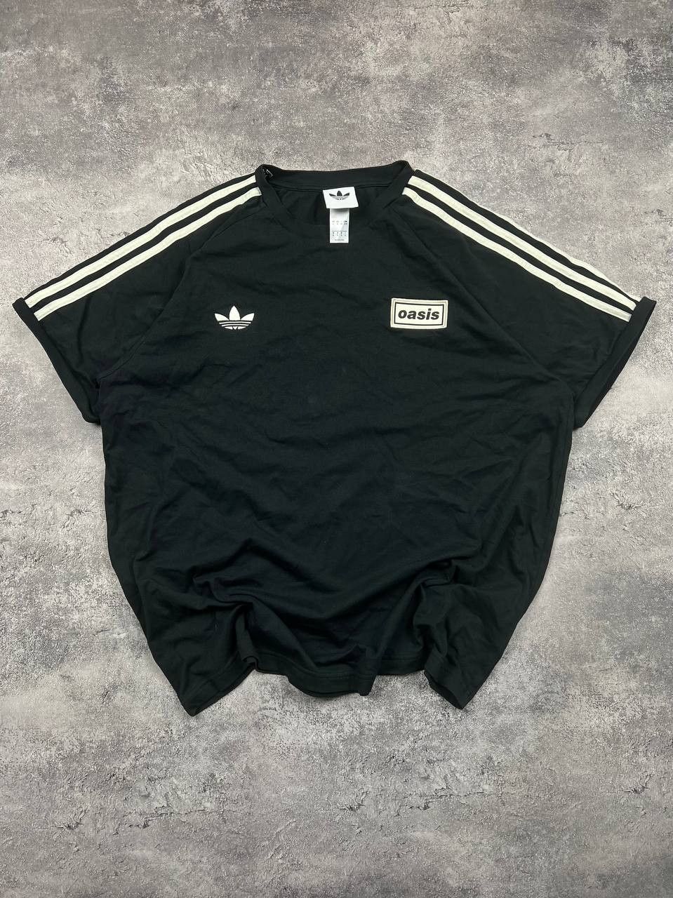 Adidas Oasis X Adidas T-Shirt Live 25 Tour Jacquard Tee Size US XL / EU 56 / 4 - 1 Thumbnail