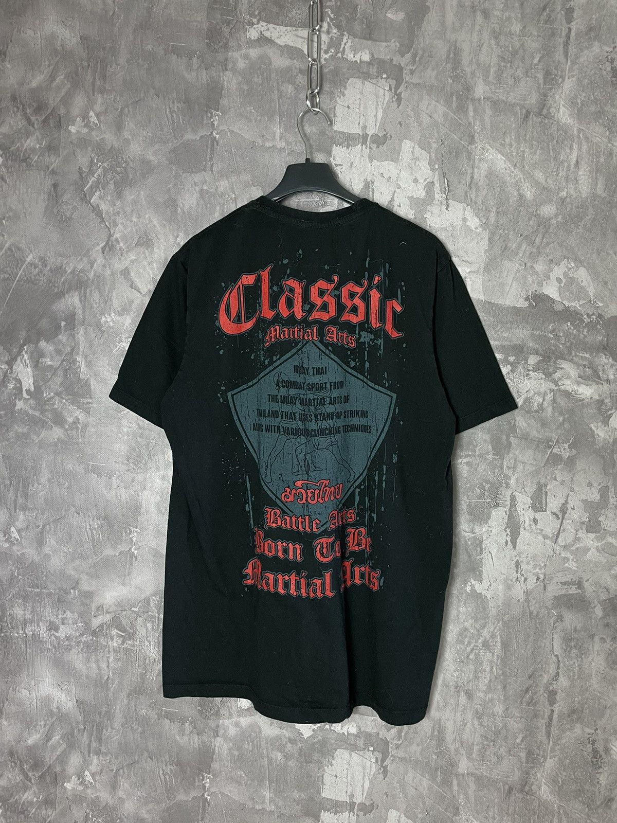 Affliction × Southpole × Tapout Y2K overprint one more Asian karate judo Muay Thai sport tee Size US L / EU 52-54 / 3 - 9 Thumbnail