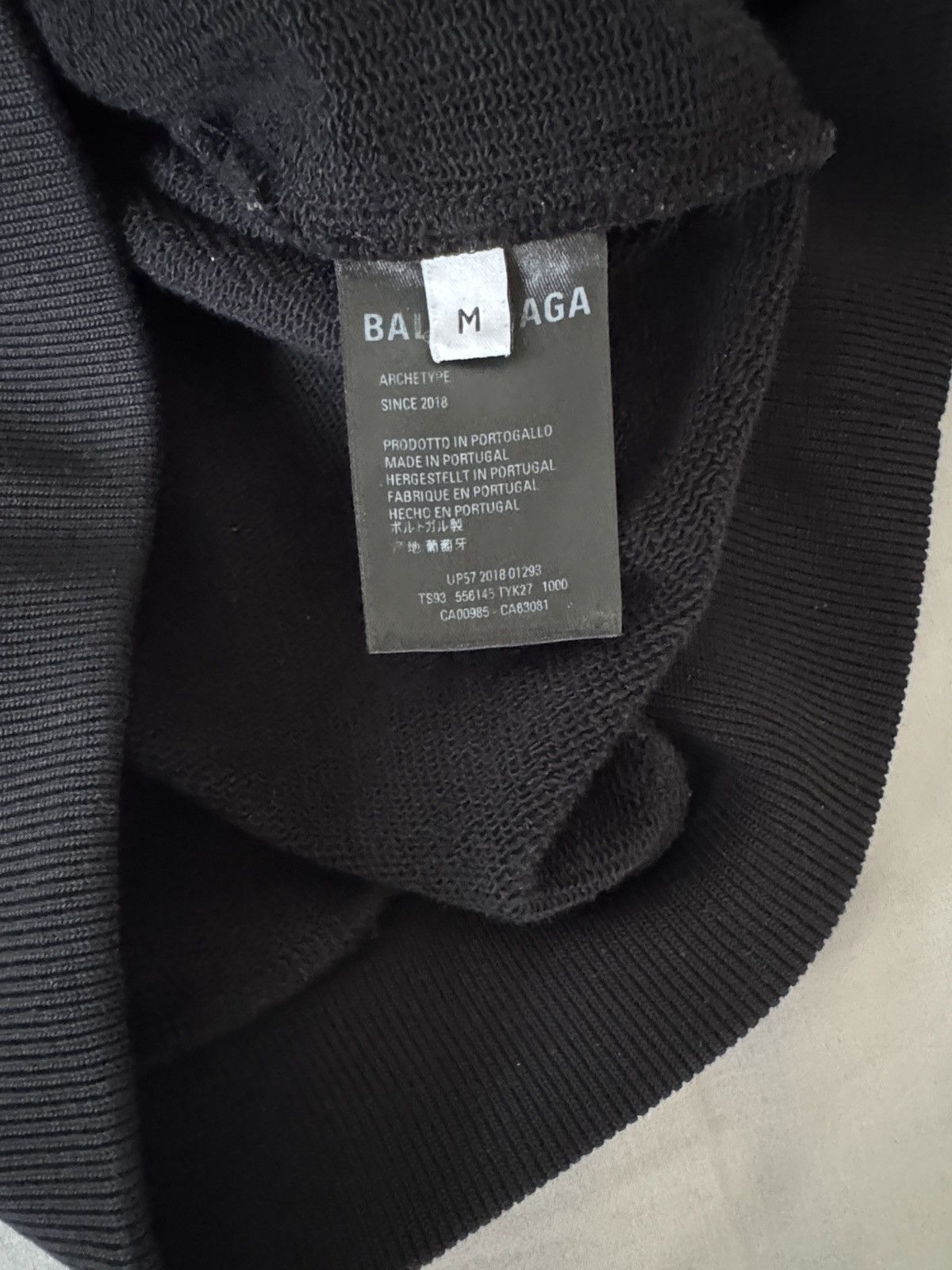 Balenciaga BALENCIAGA Heavy Hoodie Size US M / EU 48-50 / 2 - 3 Thumbnail