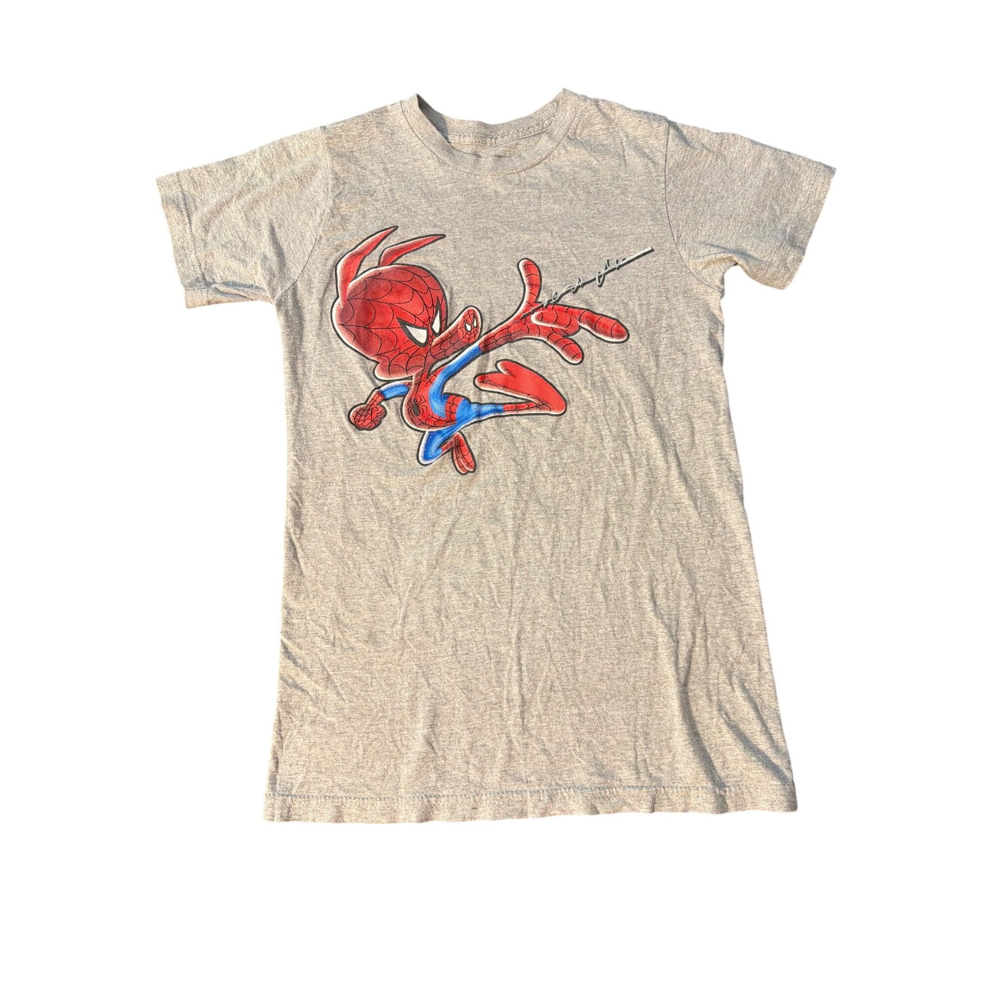 Marvel Comics Spiderman Spideyverse Gray T Shirt Spider Man Ham Pig Nose M Size US XS / EU 42 / 0 - 1 Thumbnail