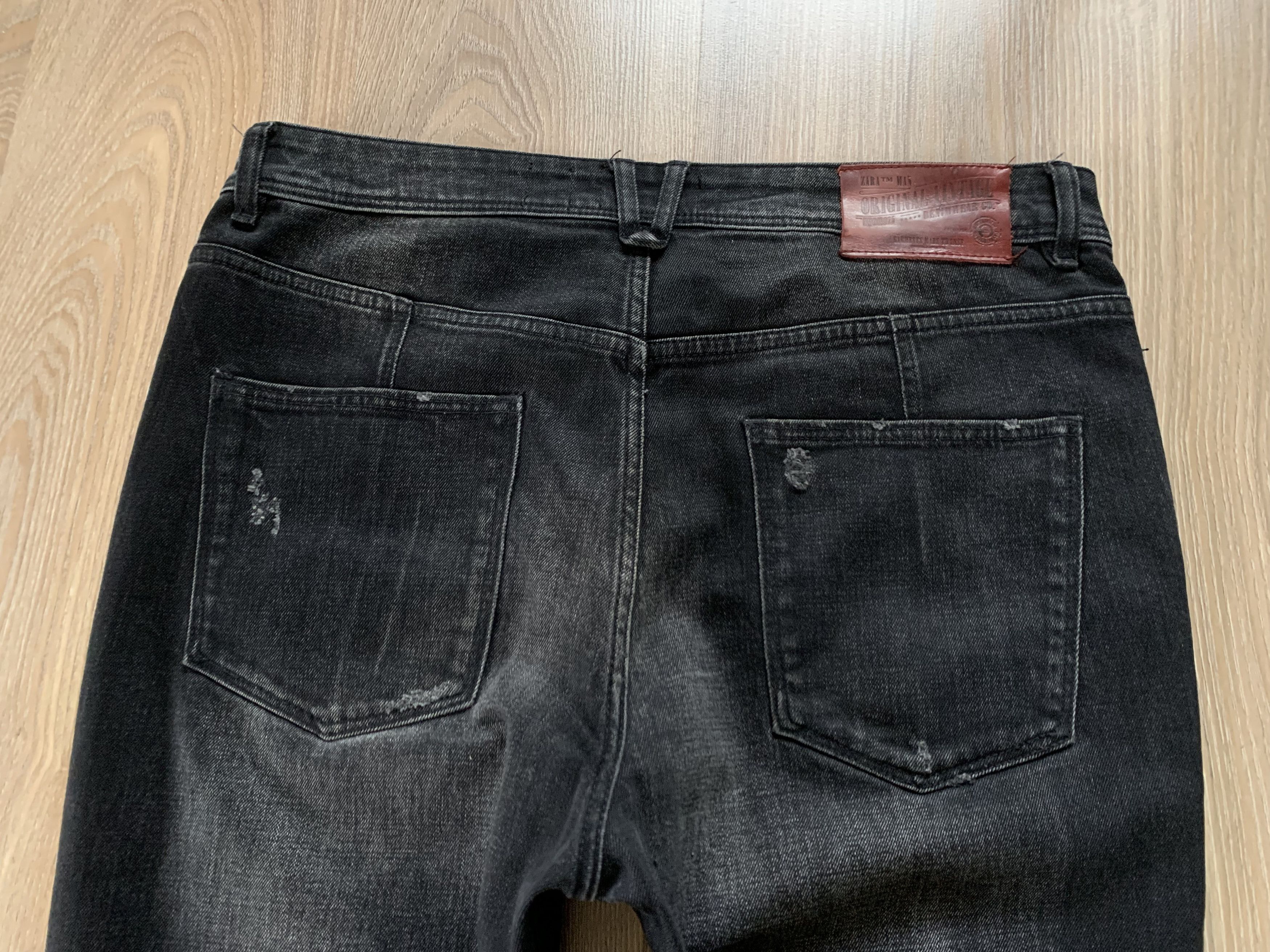 Zara Zara Man Distressed Denim Jeans Size US 34 / EU 50 - 8 Thumbnail