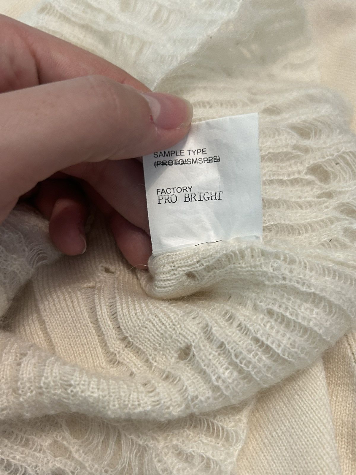 3.1 Phillip Lim Distressed Gradient Knit Sweater Size US S / EU 44-46 / 1 - 5 Thumbnail
