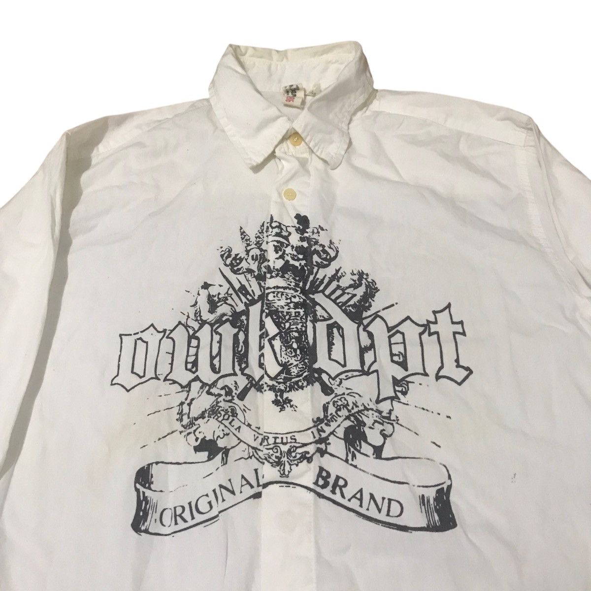 If Six Was Nine J.baner japanese brand y2k shirt button up Size US M / EU 48-50 / 2 - 5 Thumbnail