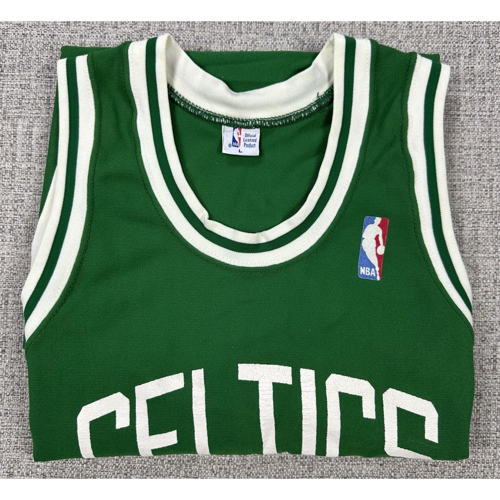 Other Boston Celtics Jersey Bill Walton Green Sand Knit 80s Sz L Size US L / EU 52-54 / 3 - 15 Thumbnail