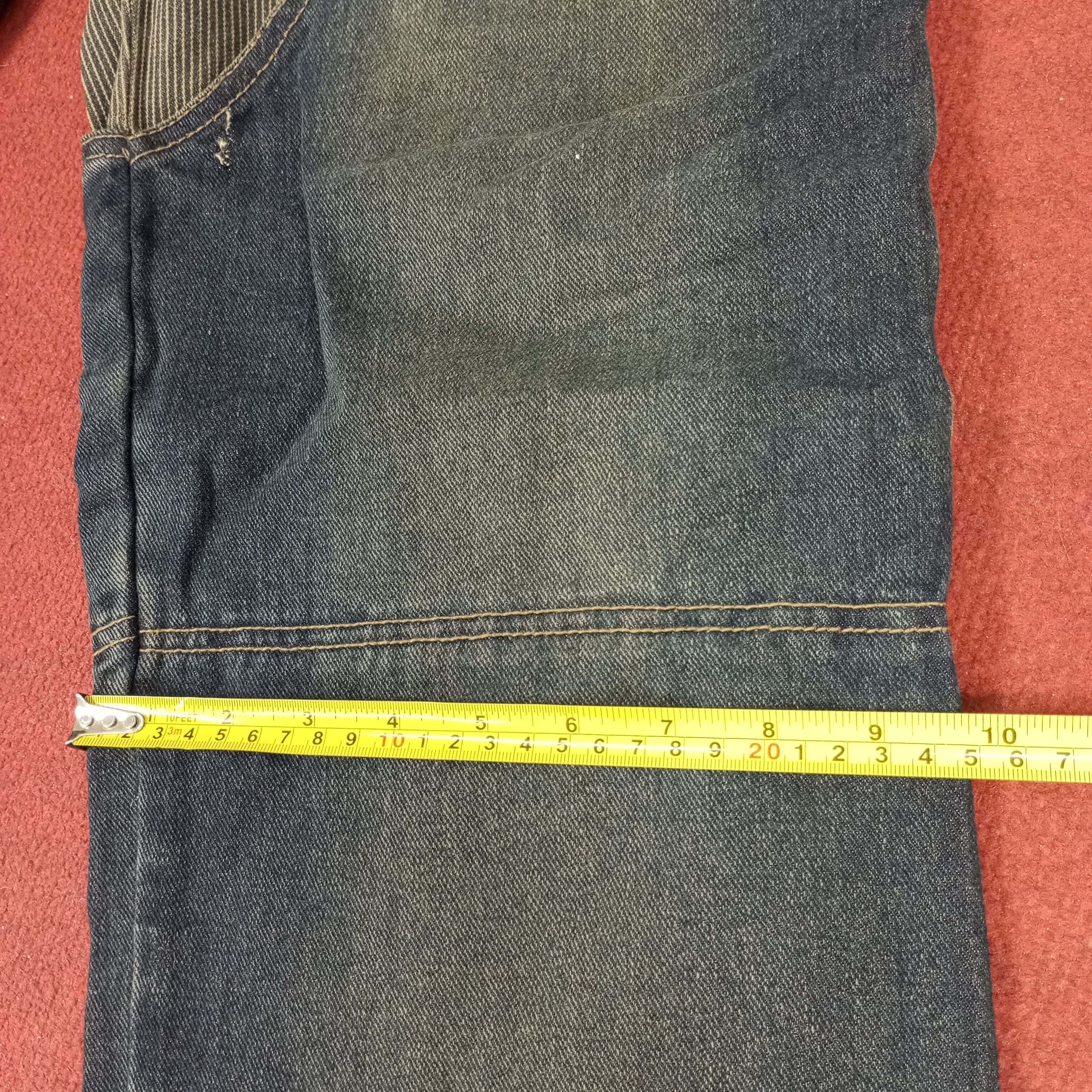 Vintage Win Jen Fashion Style Double Waist Design Streetwear Jeans Size US 31 - 10 Thumbnail