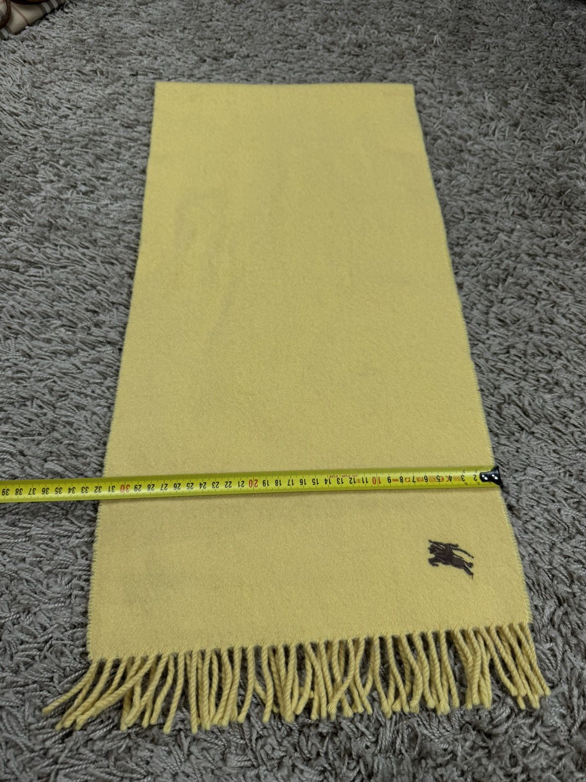 Burberry × Vintage Vintage wool scarf Burberry’s 90s original luxury item Size ONE SIZE - 4 Thumbnail