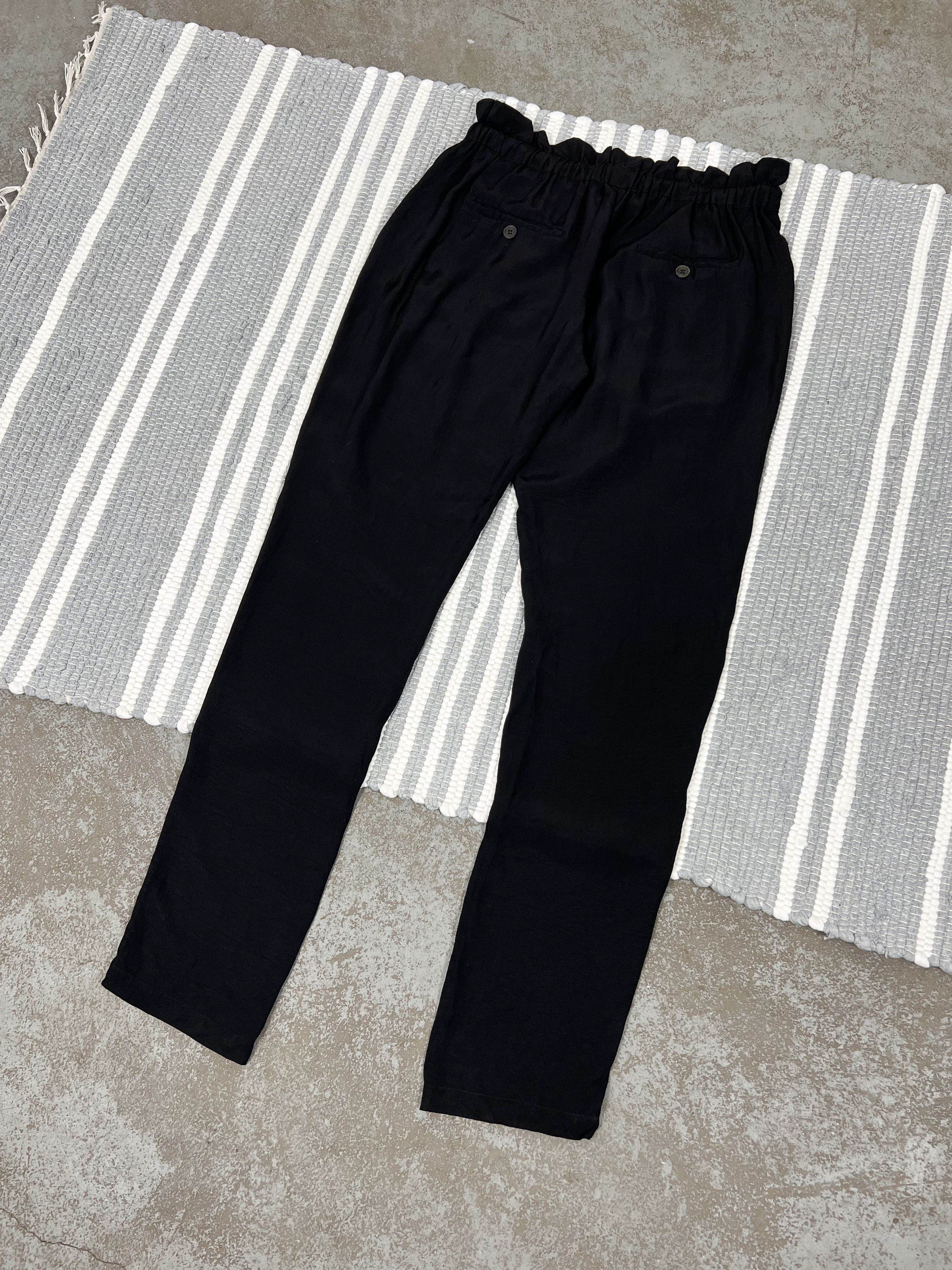 Isabel Marant Isabel Marant Etoile Black Pants Trousers Size 26" / US 2 / IT 38 - 2 Thumbnail