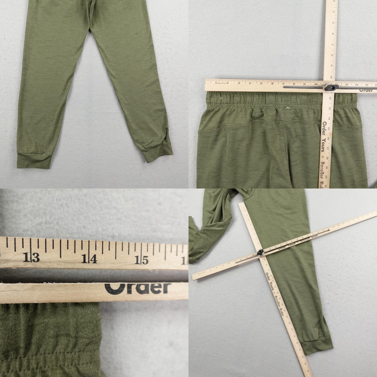 Nike Nike Dri-Fit Pants Joggers Mens Small Green Hyper Yoga Sweatpants Tapered Leg Athletic Gym Activewear Mens Small Green Nike Dri-Fit Joggers Size US 29 - 8 Thumbnail