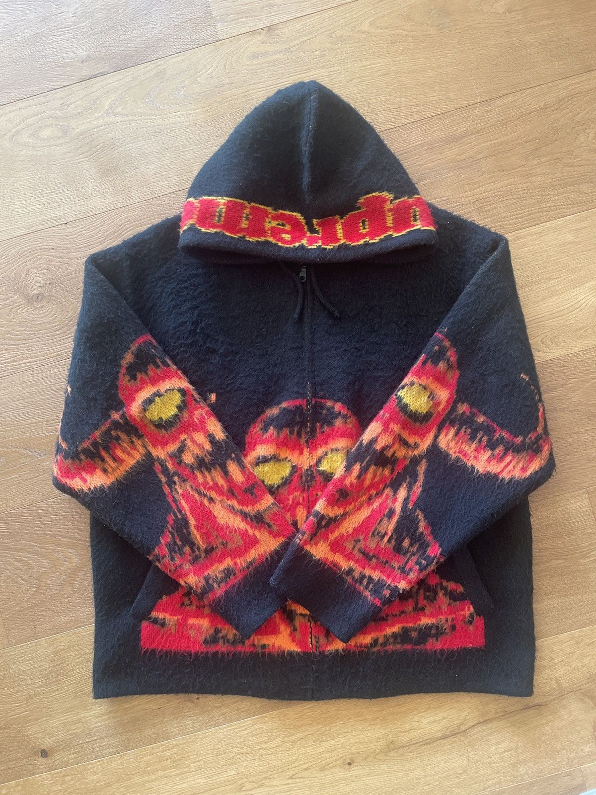 Supreme Supreme Beaded Appliqué Cardigan | Grailed