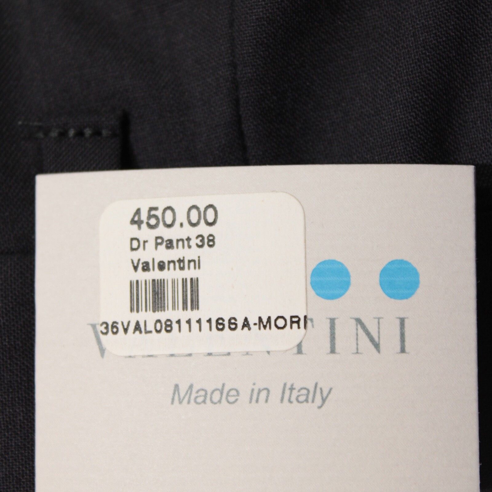 Other Valentini New with tags Dress Pants Size 38 US In Blue Size US 38 / EU 54 - 4 Thumbnail