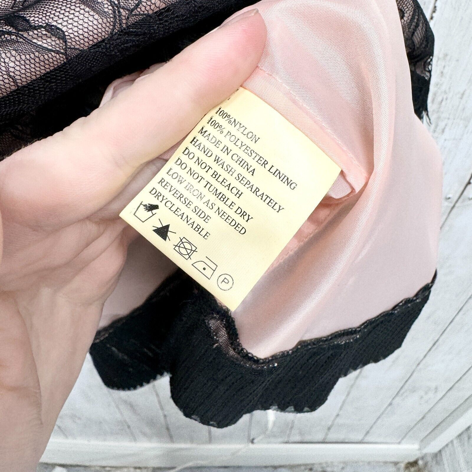 Other Tinslepearl Dress Size 4 Strapless Laced Black Trimmed Mini Size S / US 4 / IT 40 - 4 Thumbnail