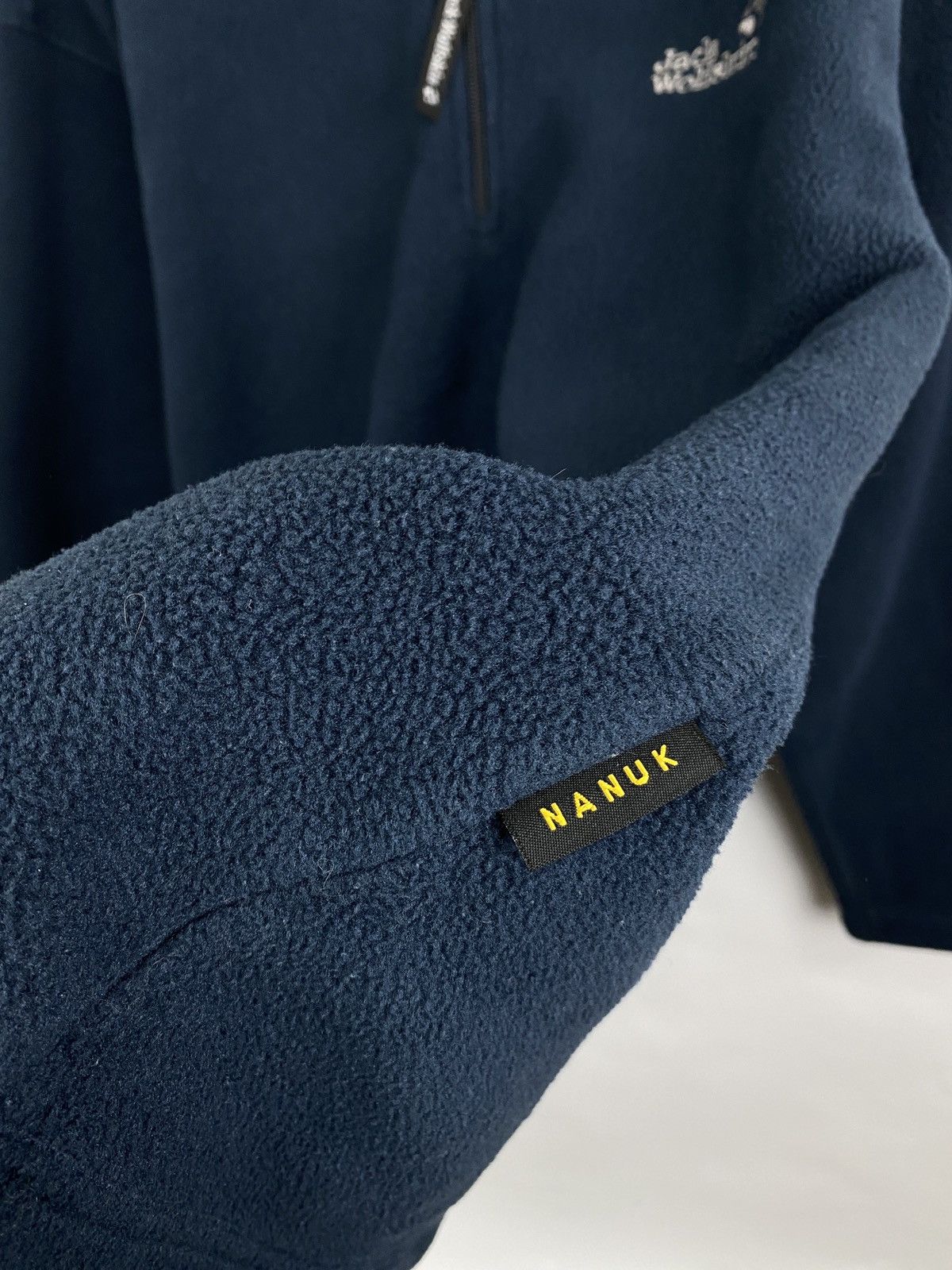 Jack Wolfskin 🧗🇺🇸 Y2K Jack Wolfskin Fleece Hoodie Rare Retro Hype Size US L / EU 52-54 / 3 - 12 Thumbnail