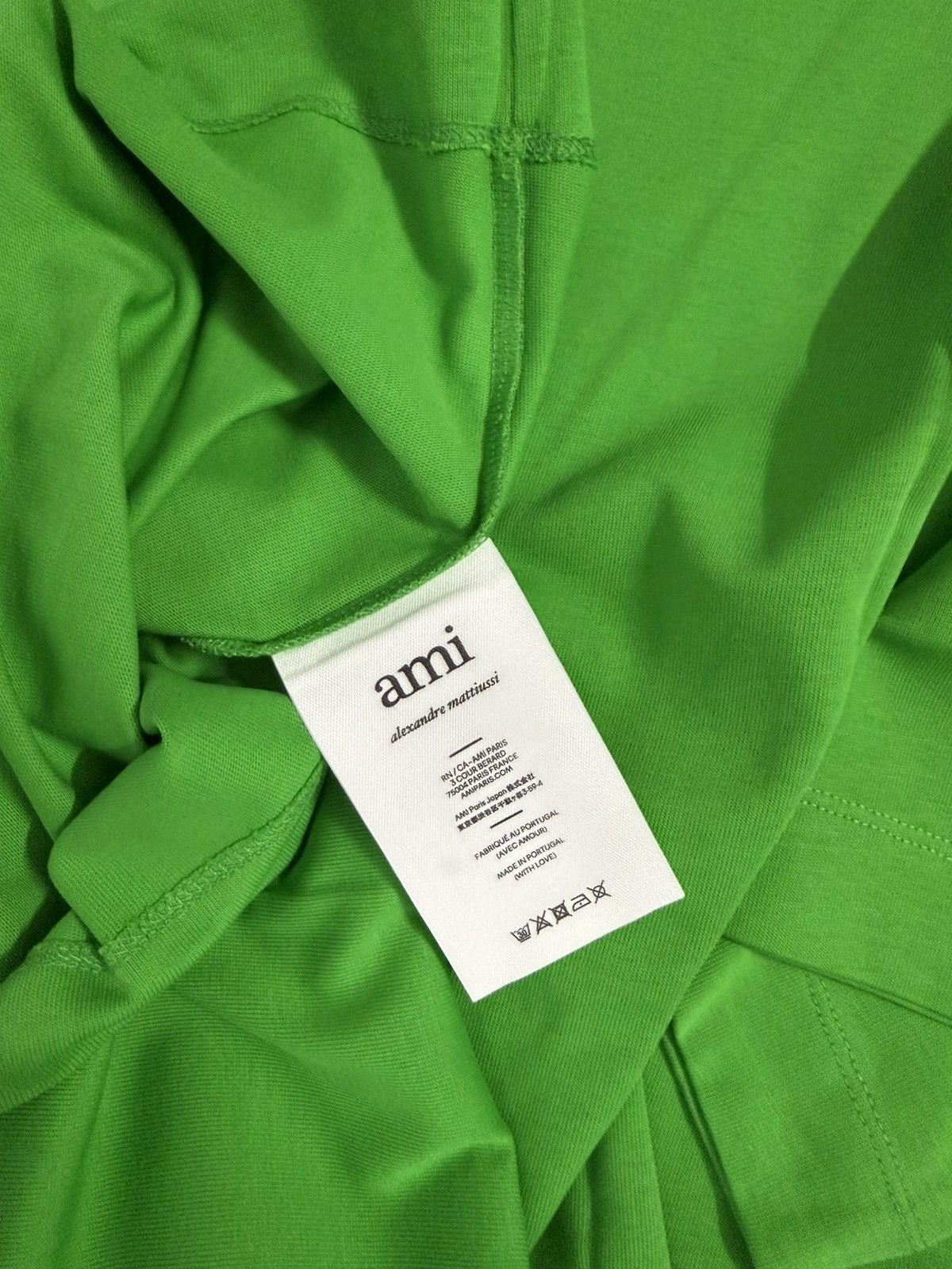 AMI Ami Paris Tonal Heart T-Shirt NEW Size US XL / EU 56 / 4 - 6 Thumbnail