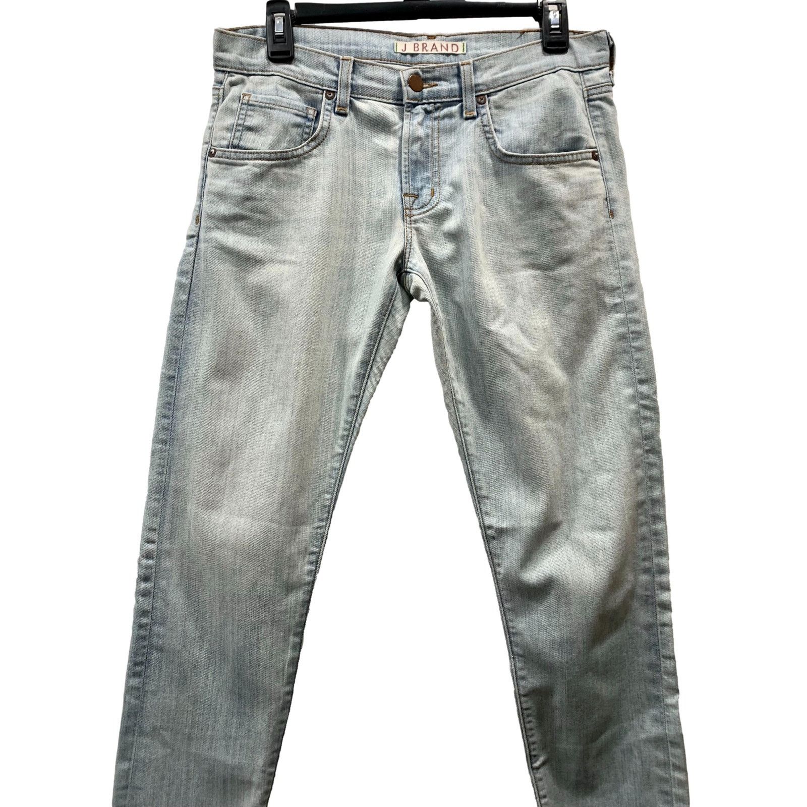 J Brand J Brand KRYS Ankle Cigarette Jeans | Very Light Blue | 26 Size 26" / US 2 / IT 38 - 4 Thumbnail