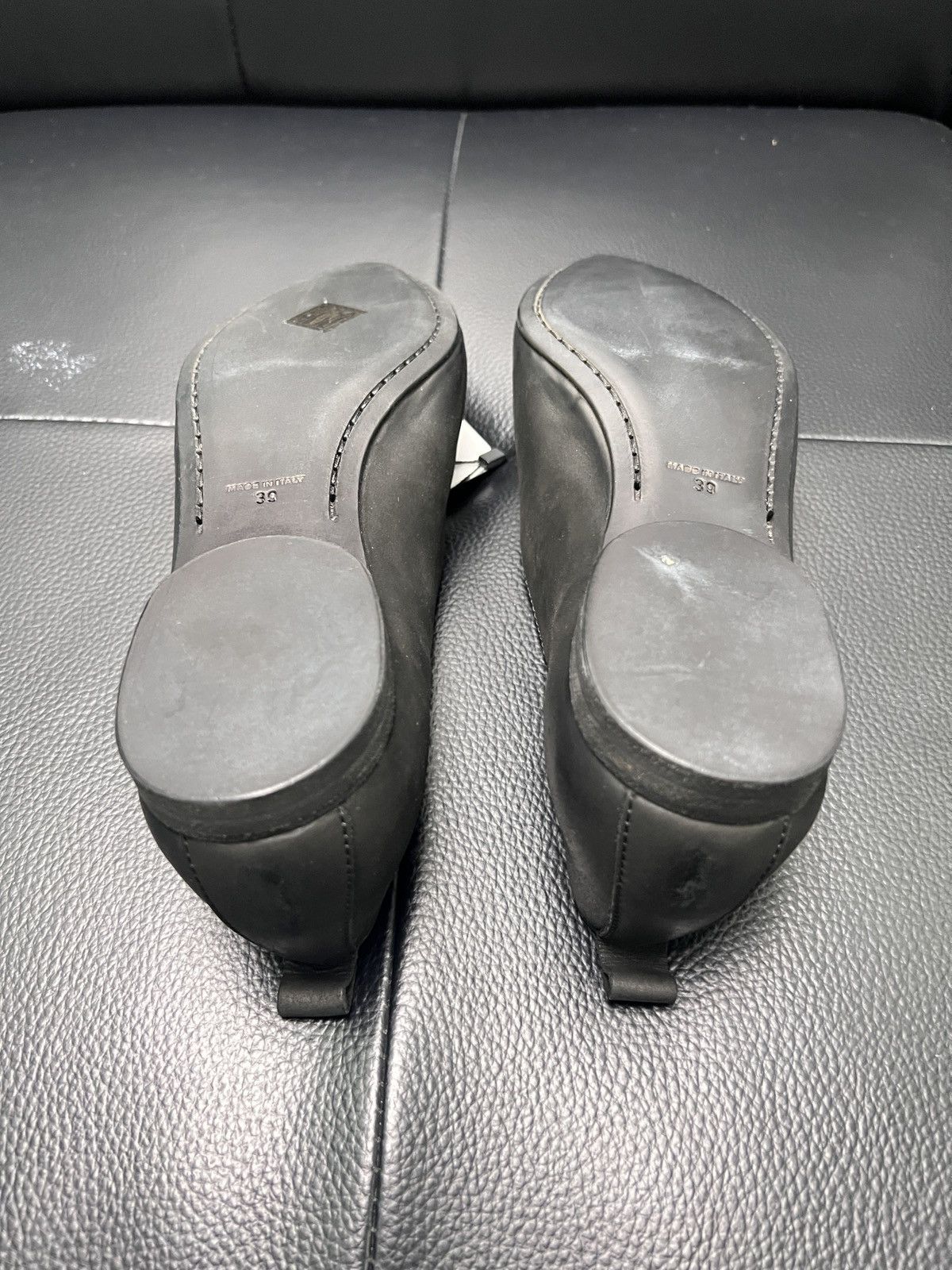 Uma Wang Uma Wang Pointed Toe Leather Ballet Flats Size US 9 / IT 39 - 18 Thumbnail