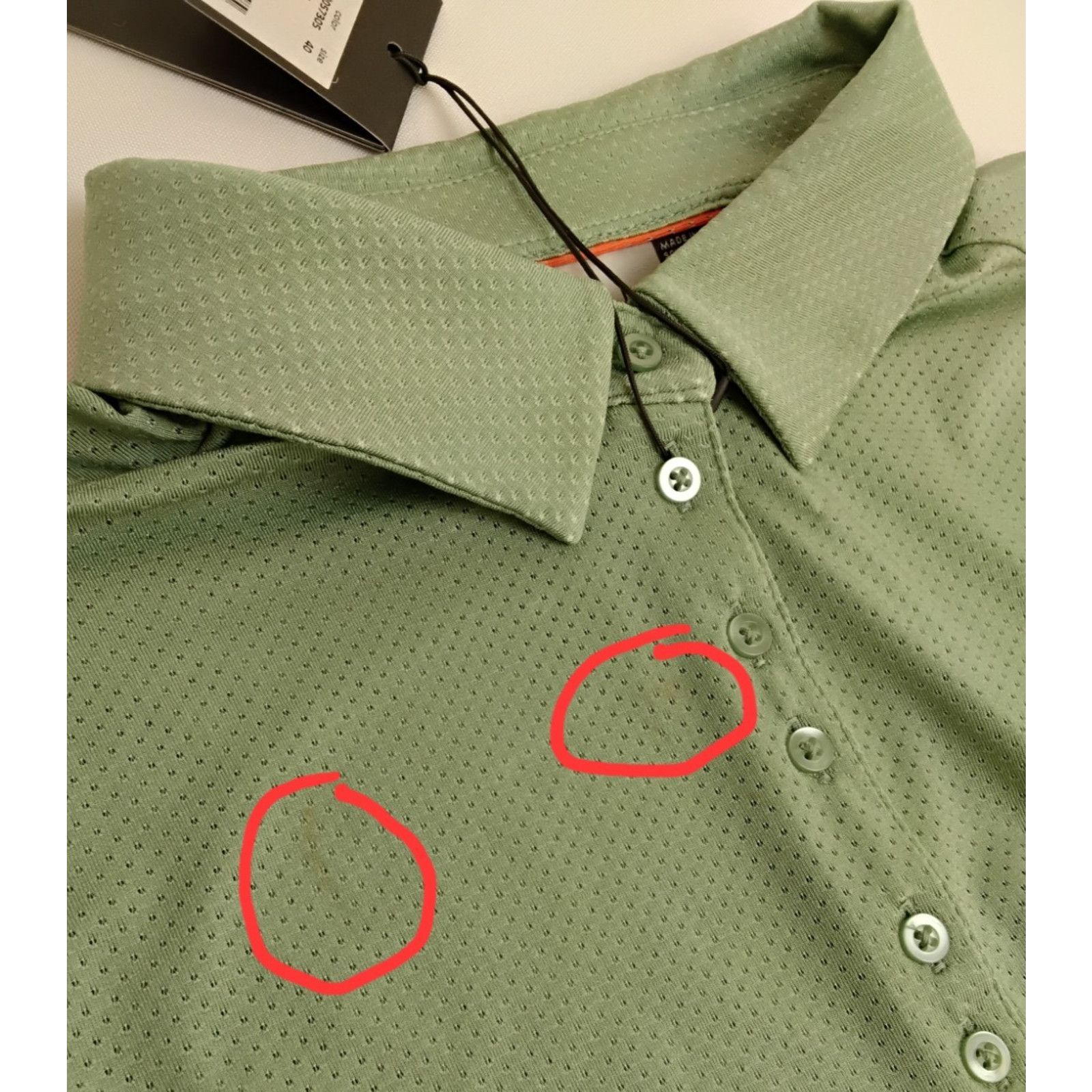 KJUS Kjus Women's Eve Polo Size 40/L Green Light Weight Golf Size L / US 10 / IT 46 - 7 Thumbnail