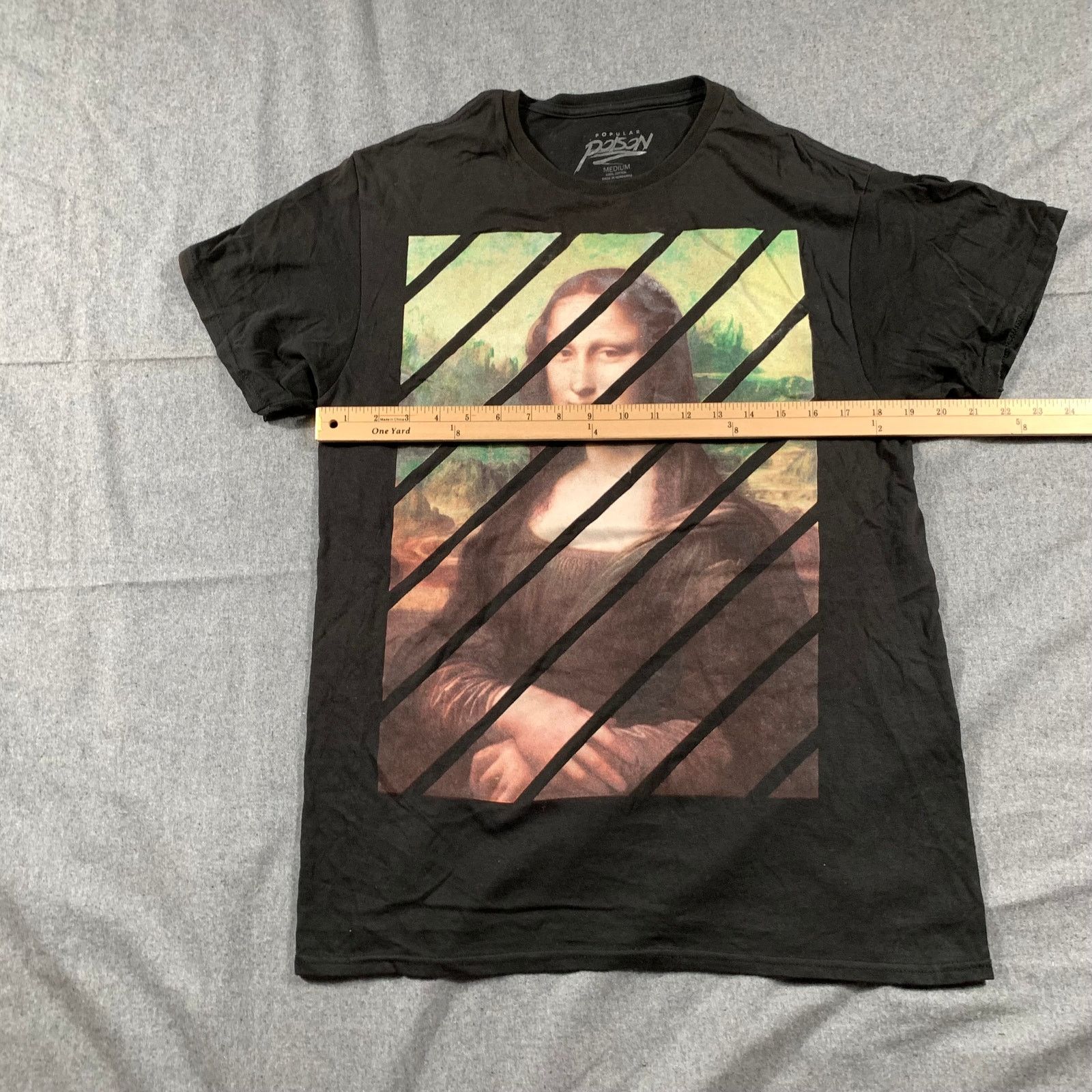 Other Popular Poison Mona Lisa Shirt Adult Medium Black Size US M / EU 48-50 / 2 - 6 Thumbnail