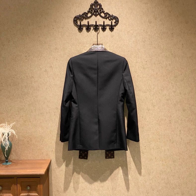 Louis Vuitton Louis Vuitton Heavy-duty tie, one-button suit jacket Size XXS / US 00 / IT 34 - 2 Thumbnail