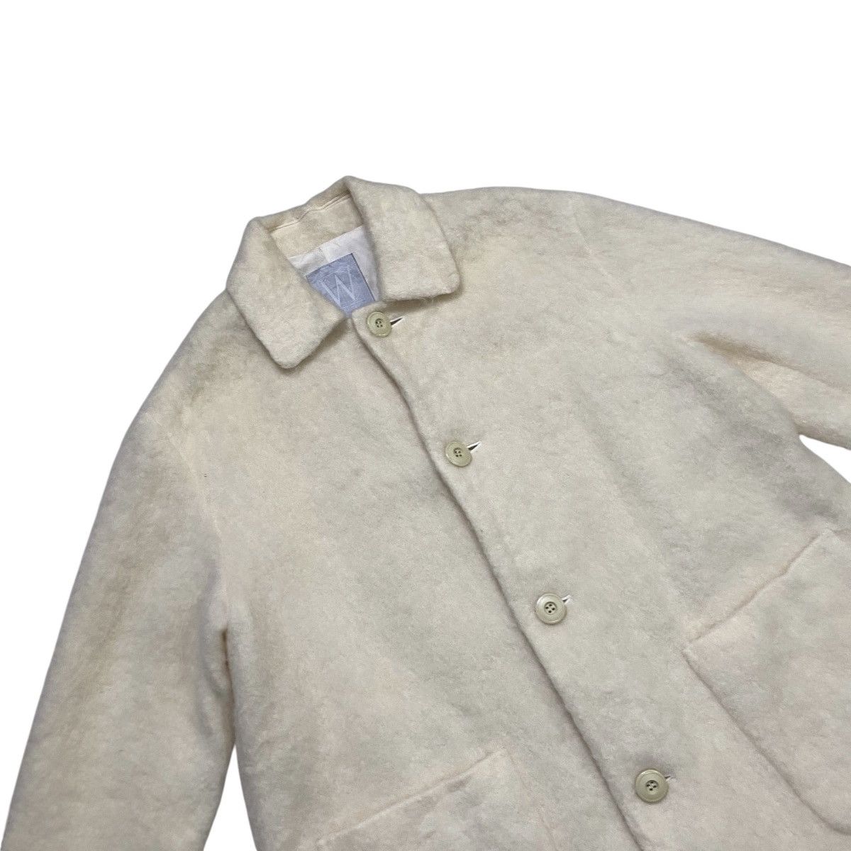 Yohji Yamamoto Yohji Yamamoto Workshop mohair overcoat Size US L / EU 52-54 / 3 - 6 Thumbnail