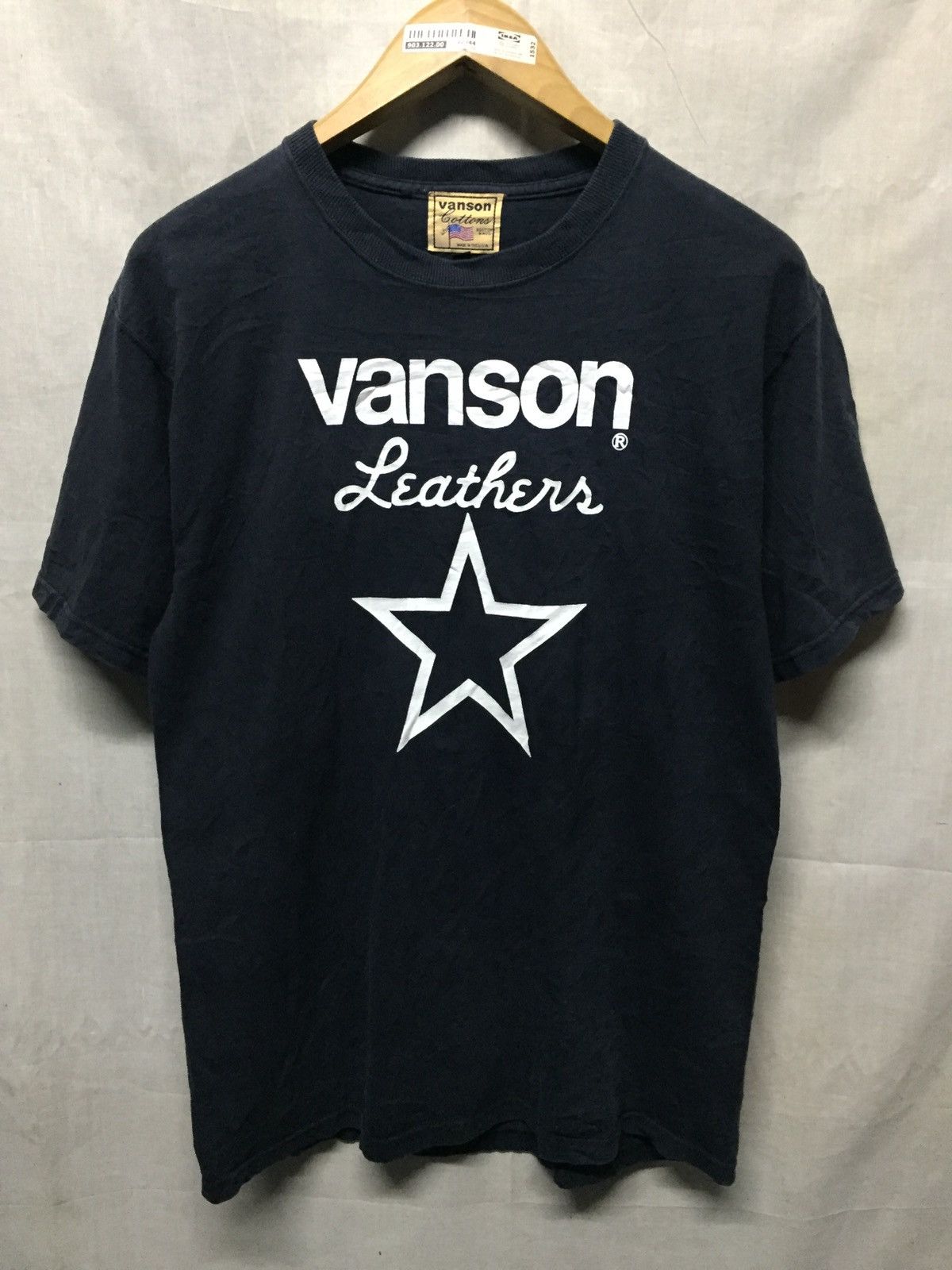 Vanson Leathers Vanson Leathers Star Tee Size US M / EU 48-50 / 2 - 1 Thumbnail