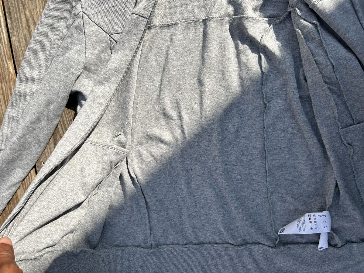 Hugo Boss HUGO Light Gray Zip-Up Hoodie Size US S / EU 44-46 / 1 - 11 Thumbnail