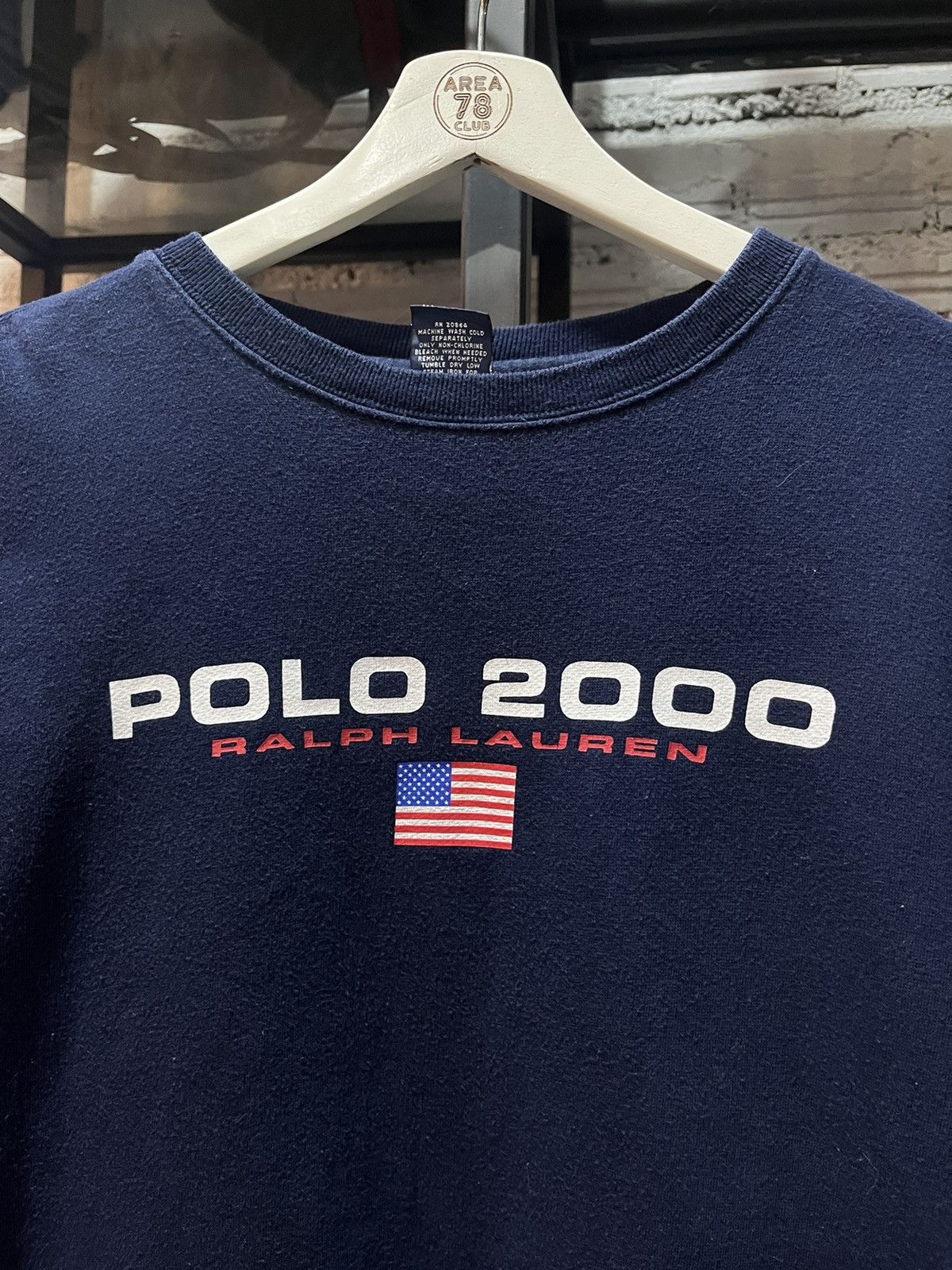 Polo Ralph Lauren Polo 2000 Ralph Lauren USA Sweatshirt Classic Logo Y2K Size US L / EU 52-54 / 3 - 2 Thumbnail