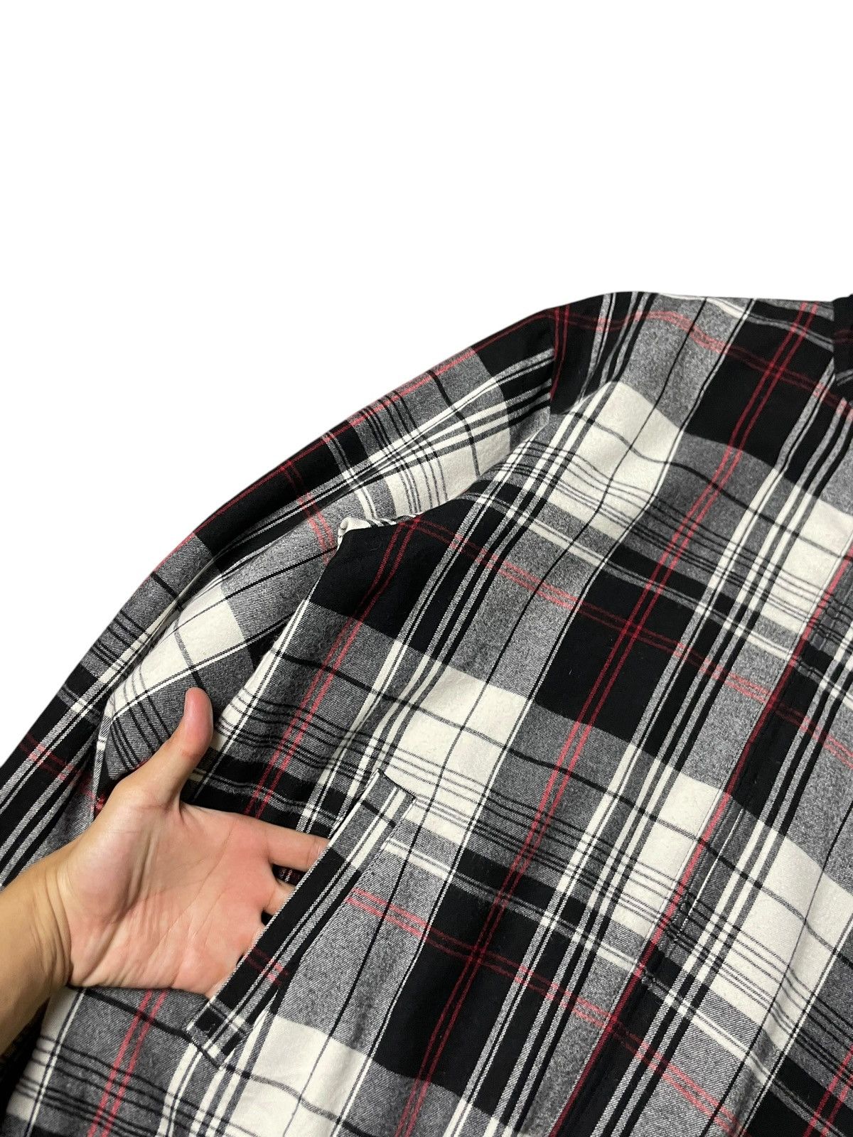 Japanese Brand × Vintage DESSIN TRPU Flannel Zipped Light Jacket (89) Size US S / EU 44-46 / 1 - 5 Thumbnail