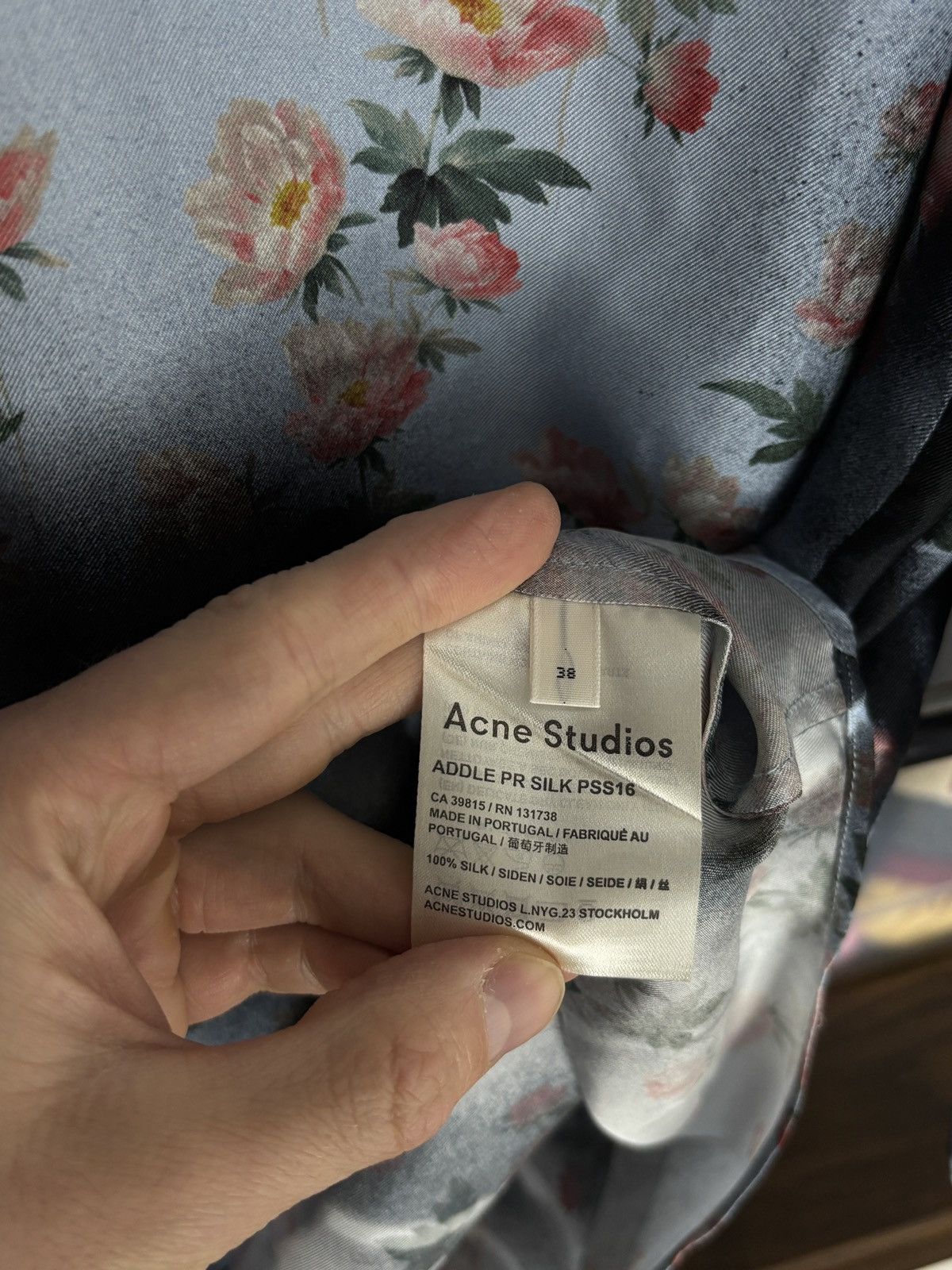Acne Studios Acne Studios Archival Burnt Rose Vintage Rare Unisex Shirt Size US L / EU 52-54 / 3 - 7 Thumbnail