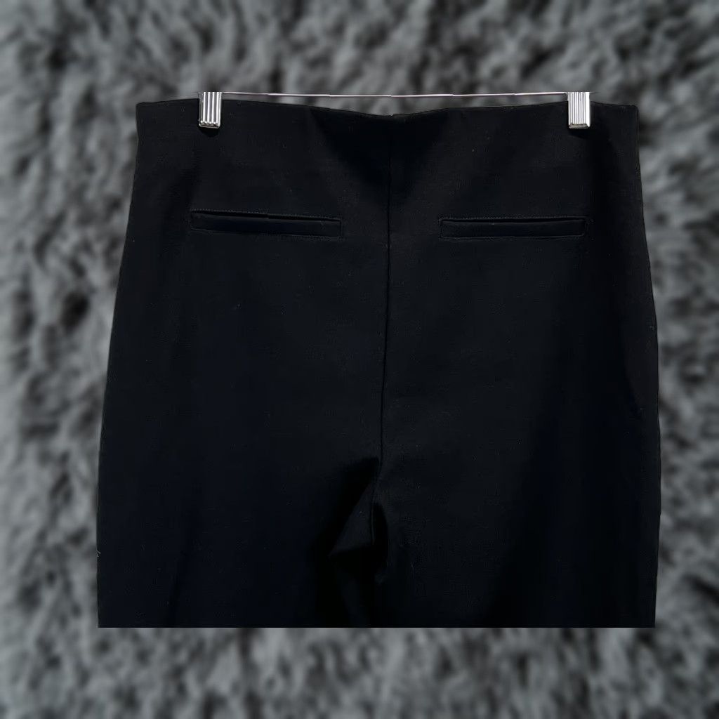Vintage Chico's Travelers Slinky Pants Sz 1 Black Pull On Elastic Waist Ankle Women Regular Vintage No Size 25" / US 0 / IT 36 - 1 Thumbnail