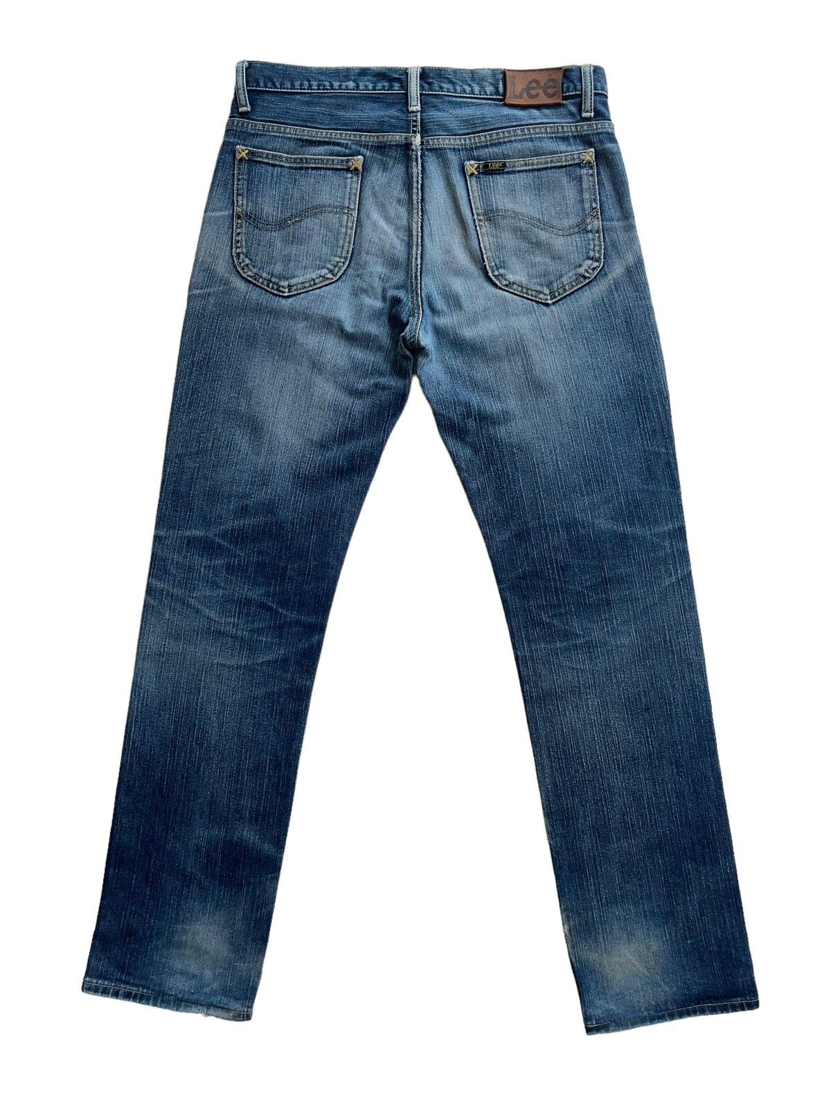Lee Vintage Lee Riders Distressed Denim Size US 33 - 2 Thumbnail