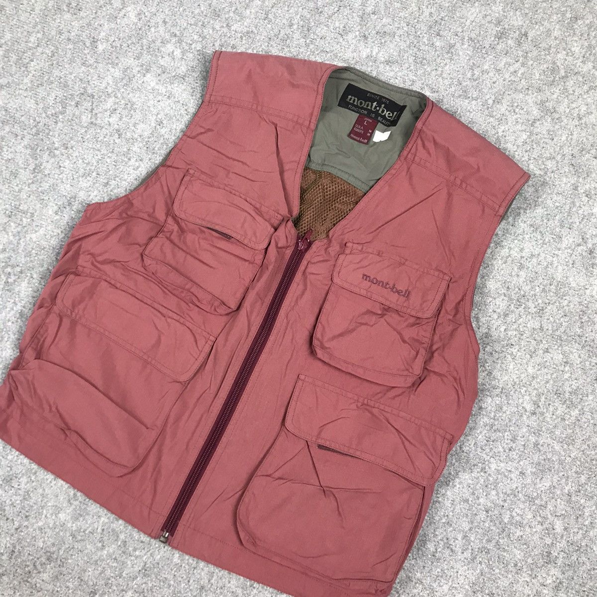 Montbell MONTBELL VEST MULTI POCKET Size US L / EU 52-54 / 3 - 1 Thumbnail