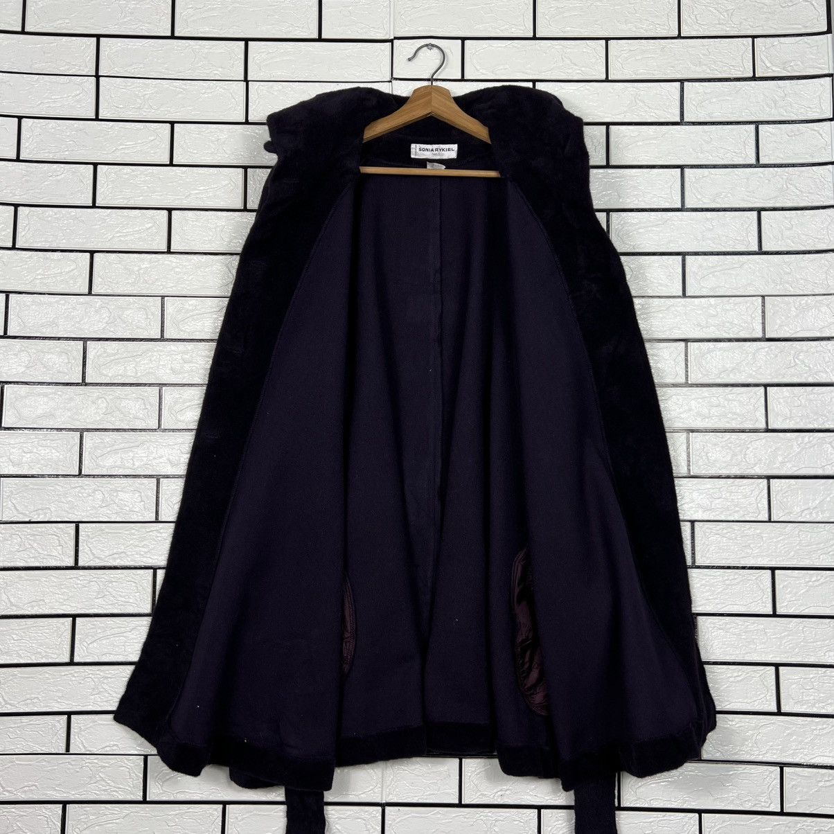 Sonia Rykiel Vintage 90's SONIA RYKIEL Wool Belted Overcoat #4137-C188 Size M / US 6-8 / IT 42-44 - 12 Thumbnail