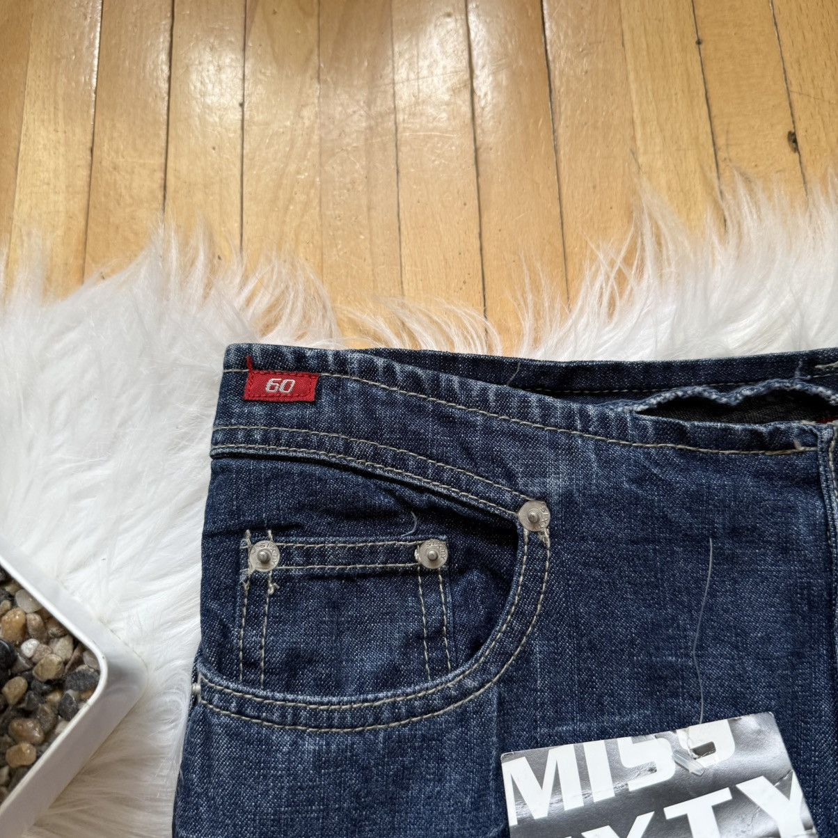 Miss Sixty 📌 Vintage Miss Sixty Jeans Flared Washed 00s Low Rice Size 30" / US 8 / IT 44 - 7 Thumbnail