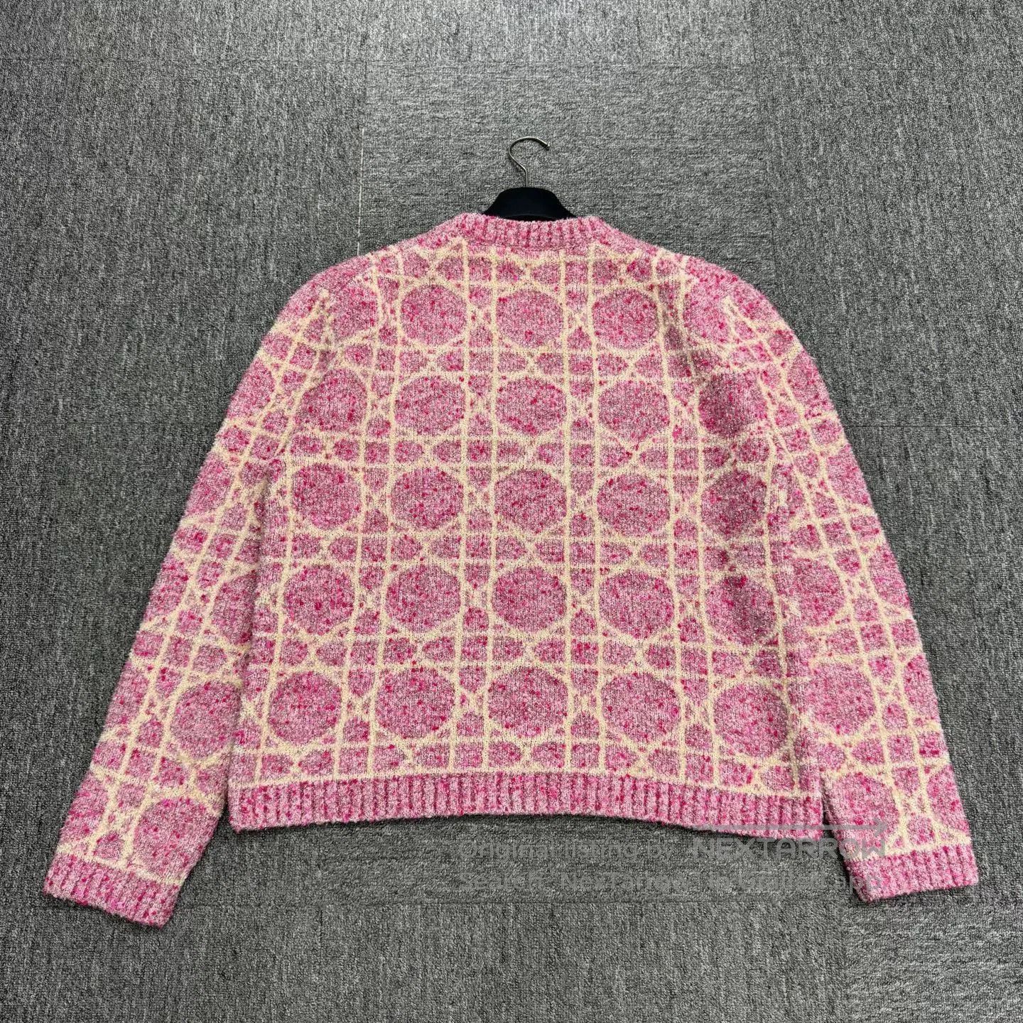 Dior dior check pattern cashmere sweater. Size XL / US 12-14 / IT 48-50 - 2 Thumbnail