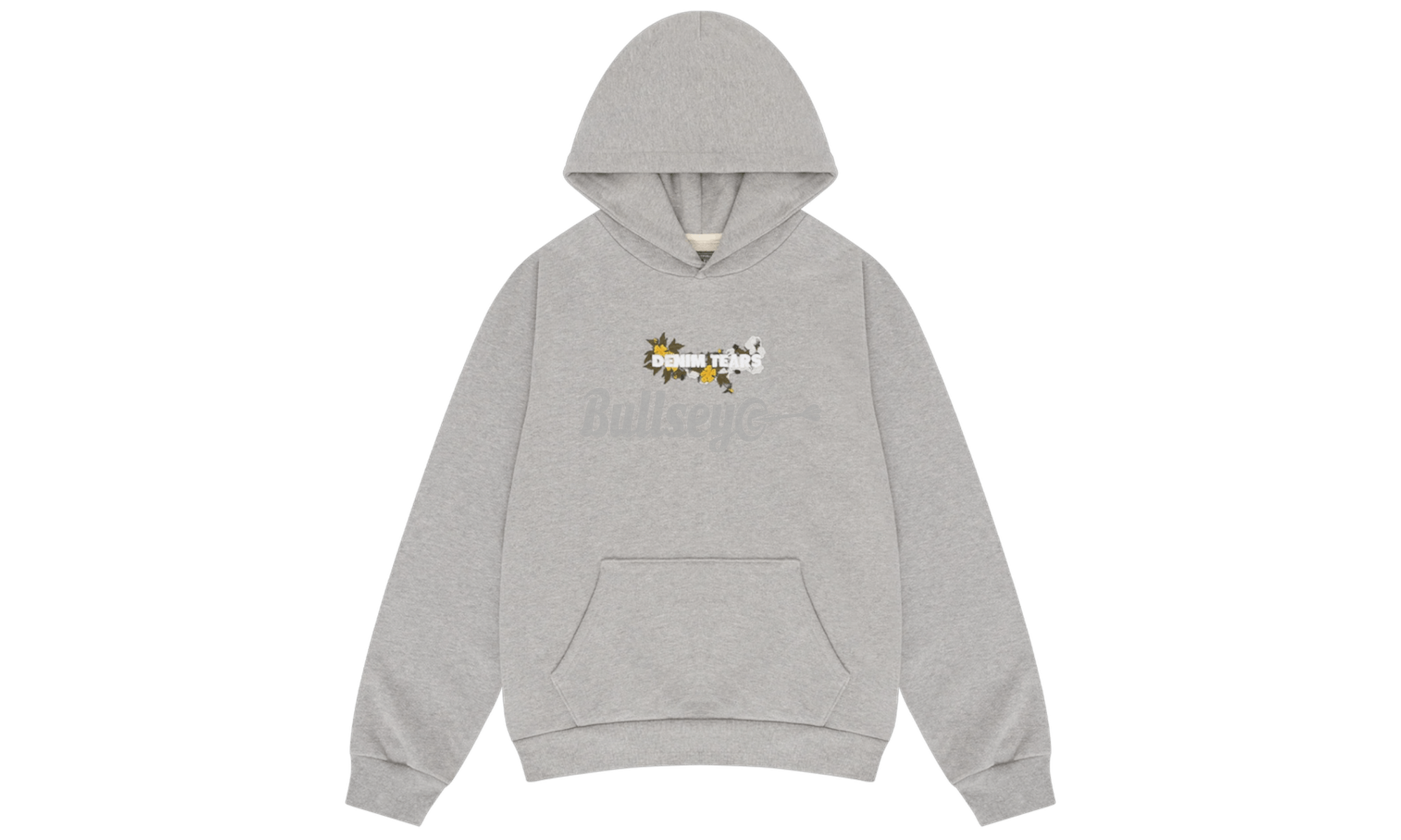 DENIM TEARS Embroidered Logo Grey Hoodie Size US L / EU 52-54 / 3 - 1 Thumbnail