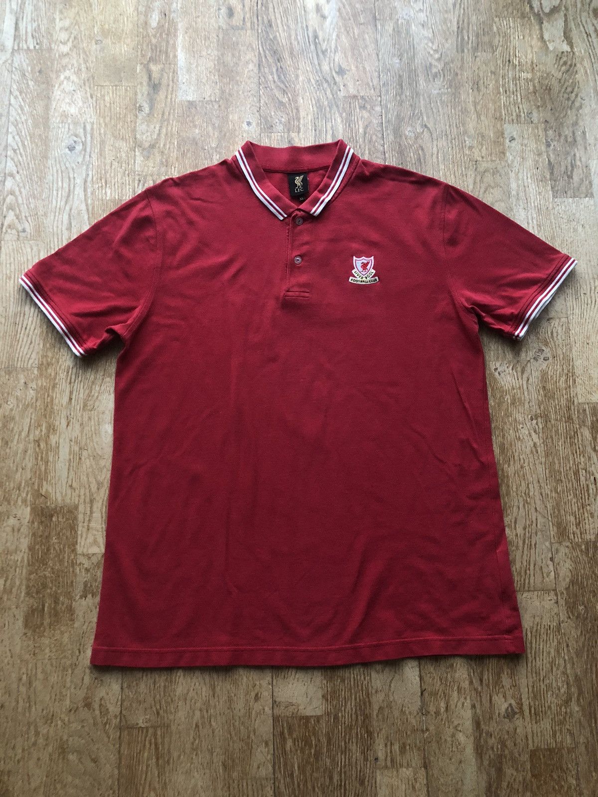 Vintage VINTAGE LIVERPOOL FC OFFICIAL FOOTBALL SOCCER POLO SHIRT Size US L / EU 52-54 / 3 - 1 Thumbnail
