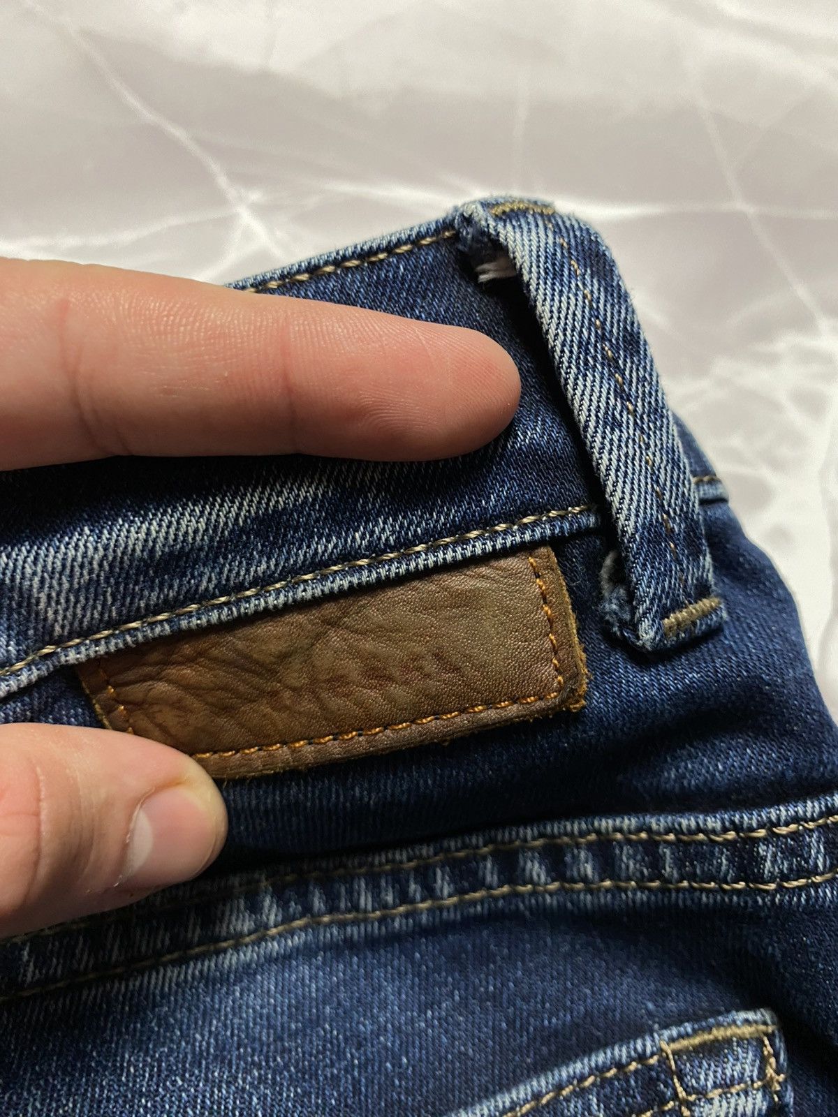 Diesel Diesel Jeans Washed Denim Distressed Stretch Mens Size 36 Size US 36 / EU 52 - 6 Thumbnail