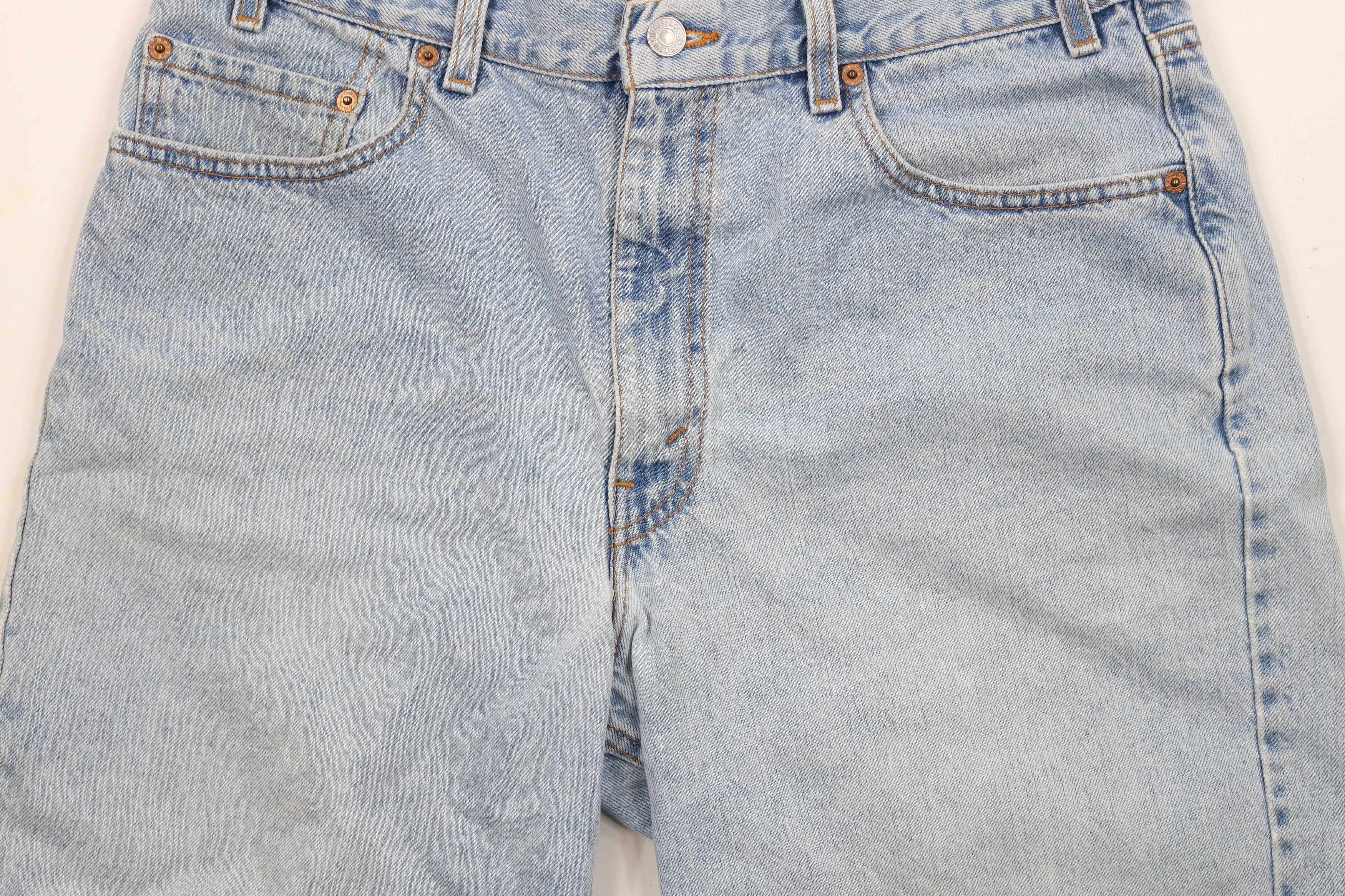 Levi's × Vintage Vintage Y2K 2000 Levis 550 Fit Denim Shorts Jorts USA Size US 34 / EU 50 - 3 Thumbnail