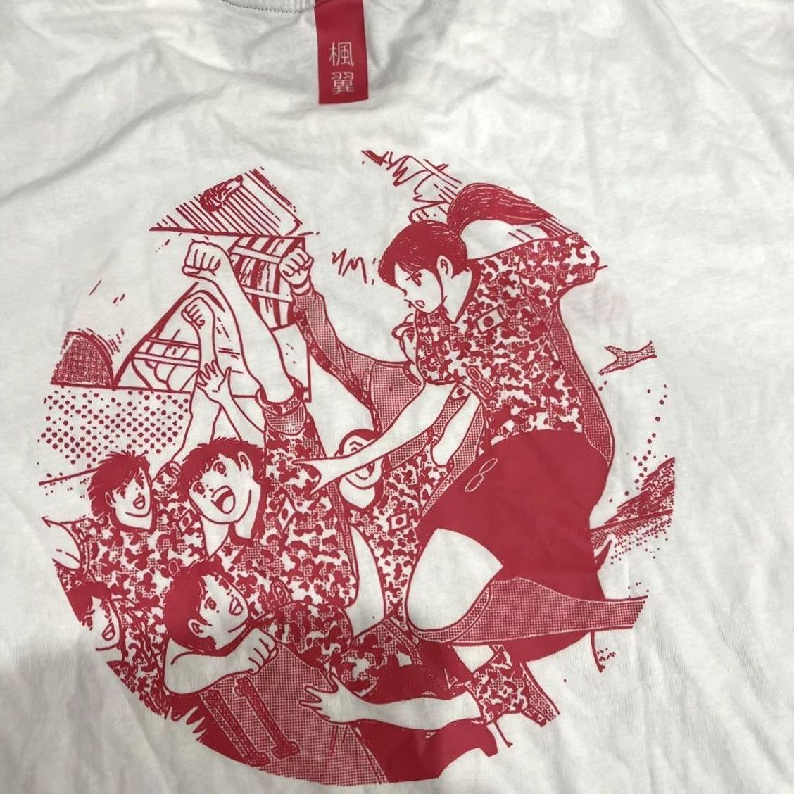 Adidas Adidas CAPTAIN TSUBASA Supercampeones GK3443 T-shirt Men XL White Cotton Regular Shirt Sports Anime Retro Capta Messi? Size US XL / EU 56 / 4 - 4 Thumbnail