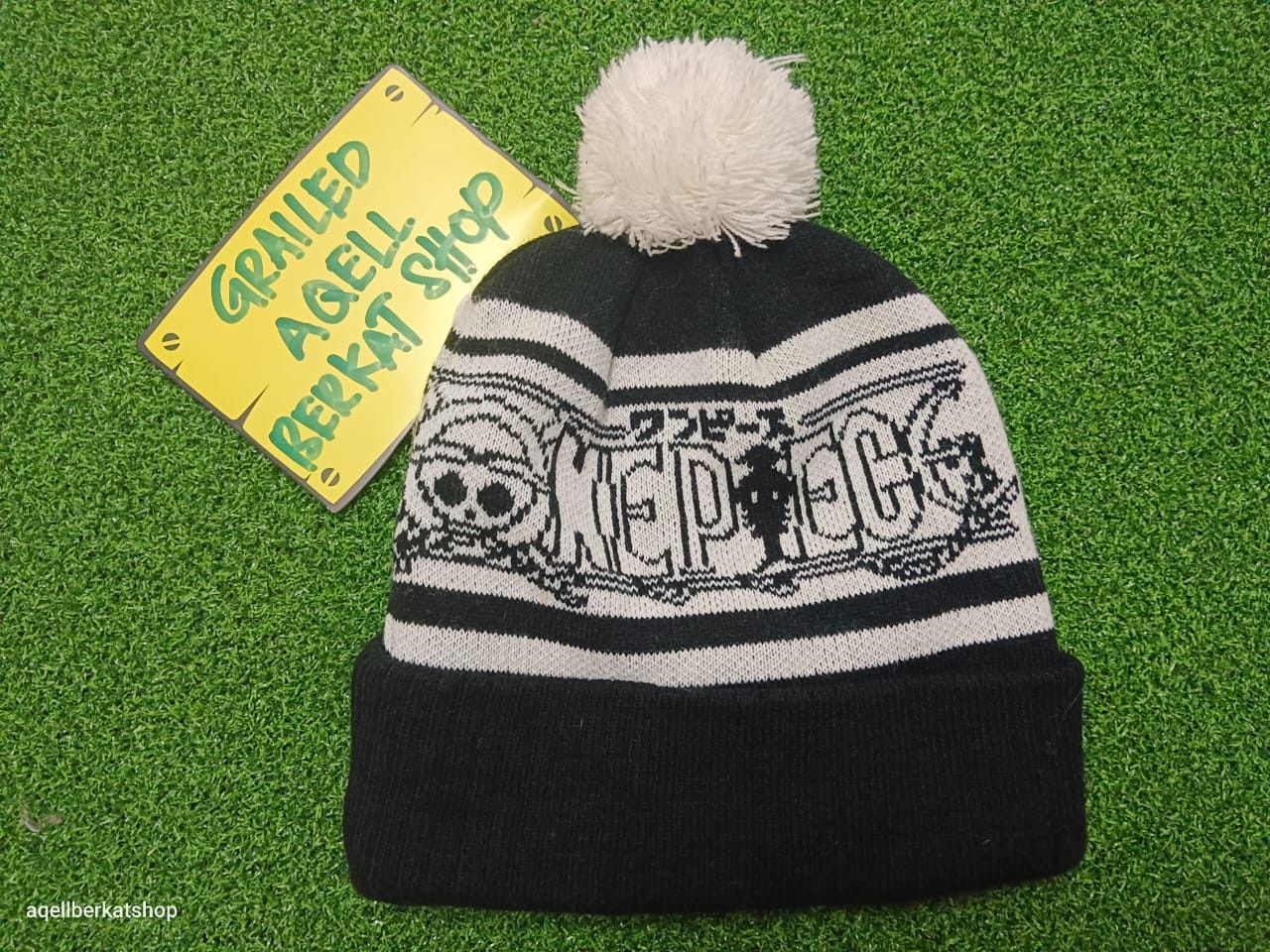 One Piece ONE PIECE Japan Anime #1 World Beanie Size ONE SIZE - 1 Thumbnail